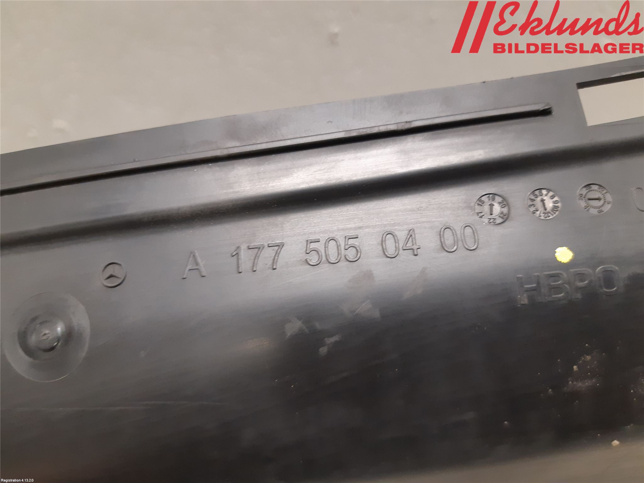 Mercedes-Benz MB CLA-KLASS (C118/X118) 19- Deflektor Plåt-Plast Kylning