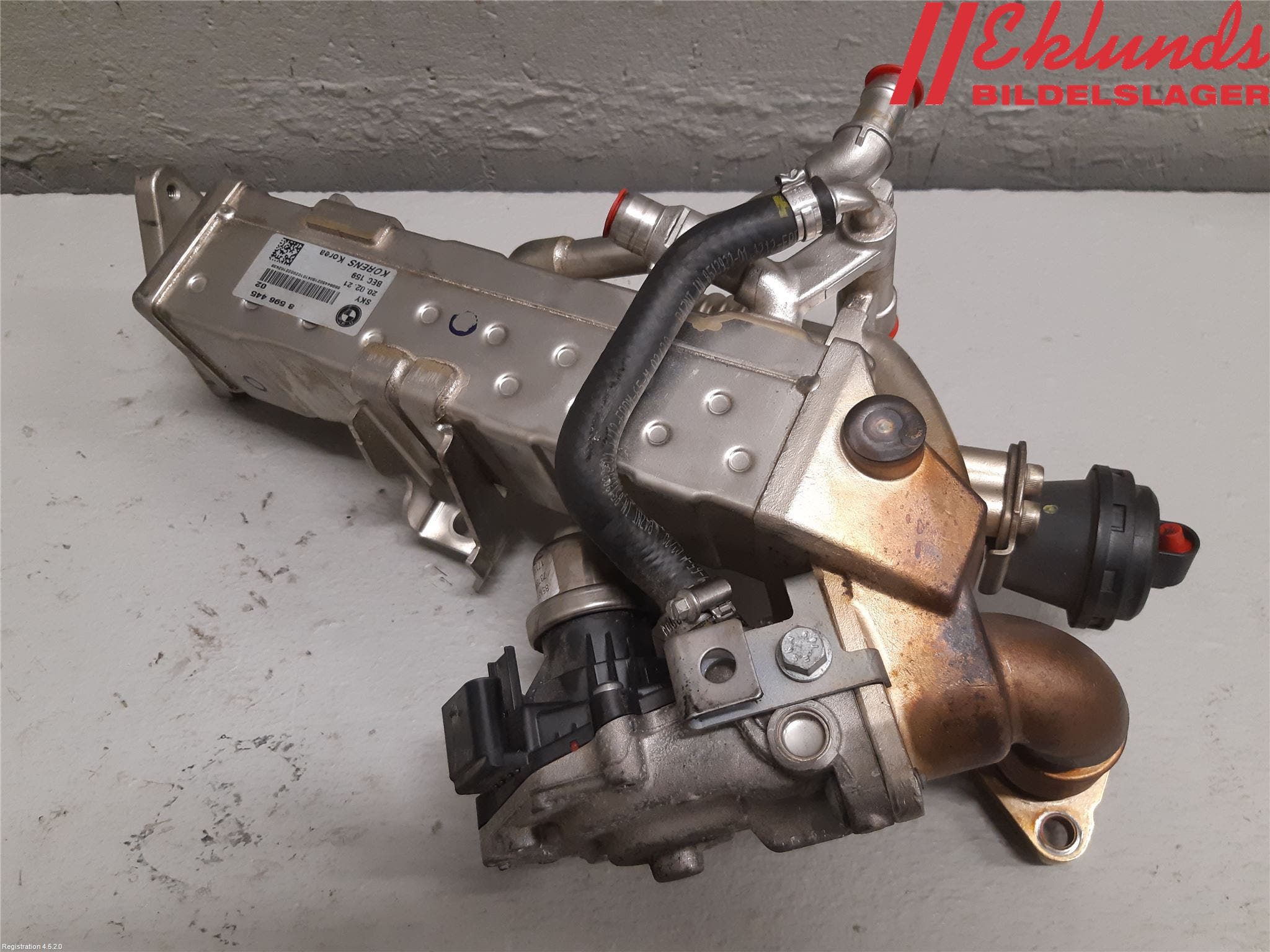 BMW 5 F10/F11/F18 09-17 Egr Ventil