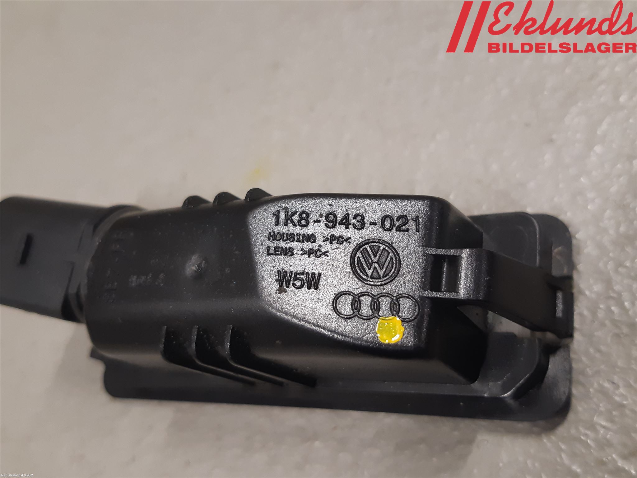 Volkswagen VW CADDY 21- Skylt Belysning