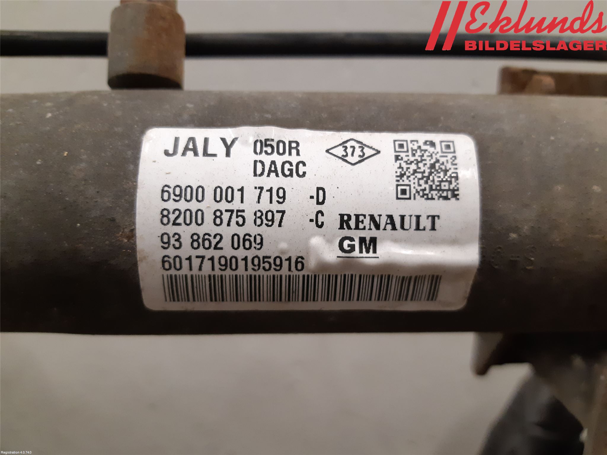 Opel VIVARO 01-14 Styrväxel Servo -Snäcka