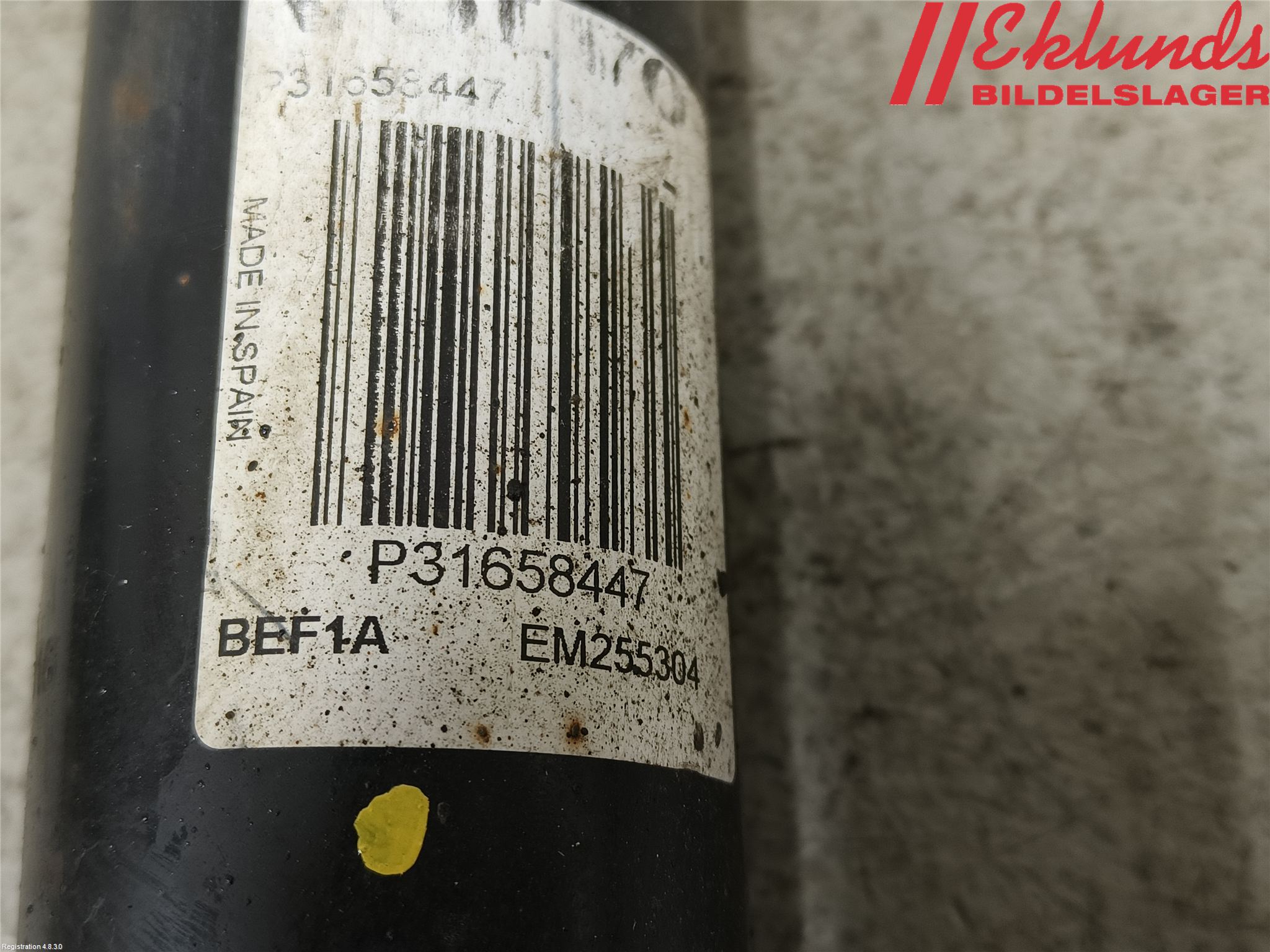 Volvo S90 17->> Stötdämpare Bak