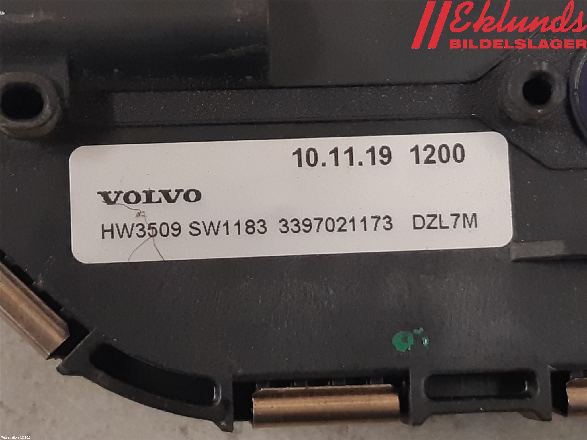 Volvo S60 11-13 Torkarmotor Vindruta