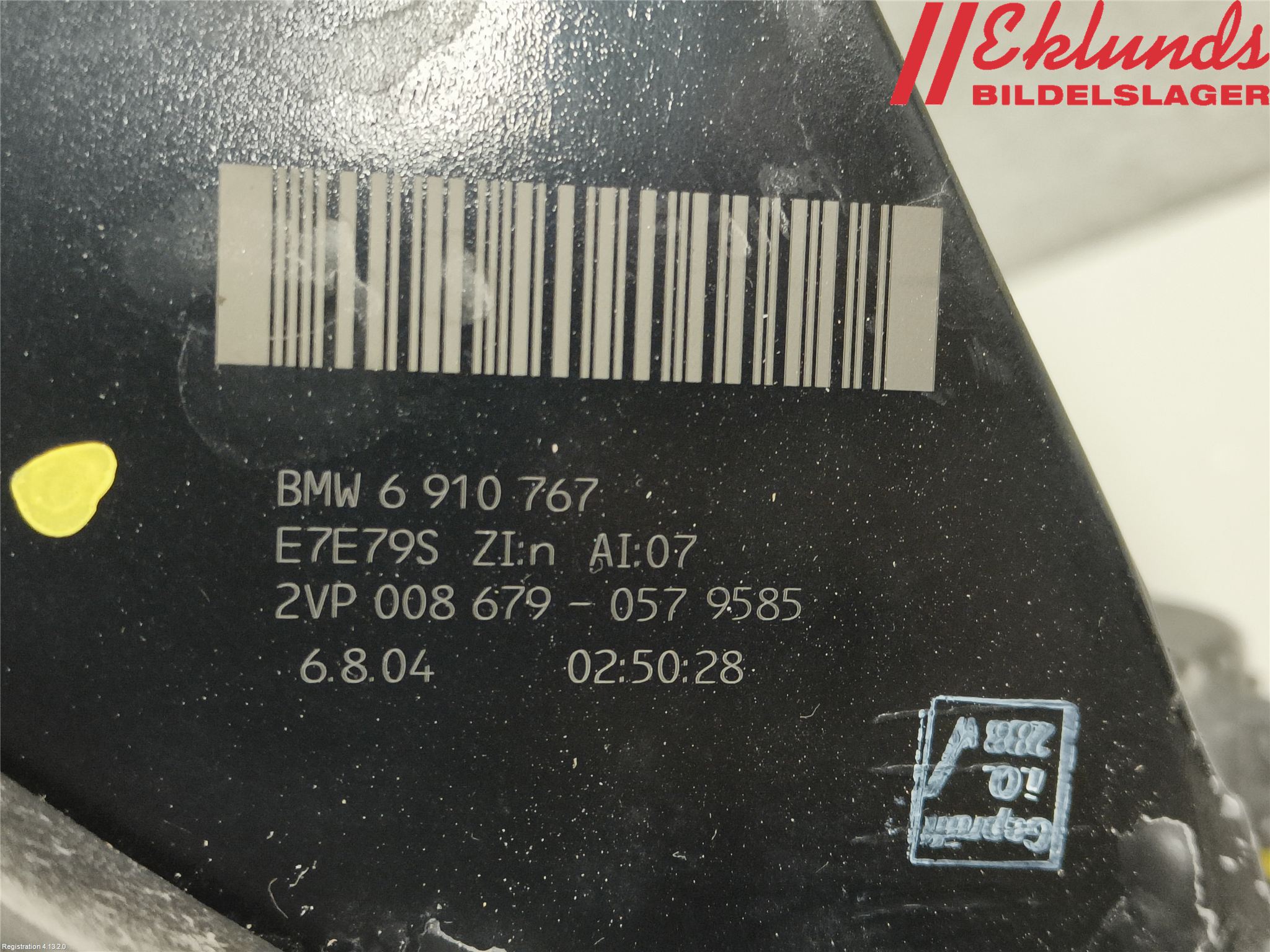 BMW 5 E60/61 Sed/Tou 02-10 Bakljus Vänster