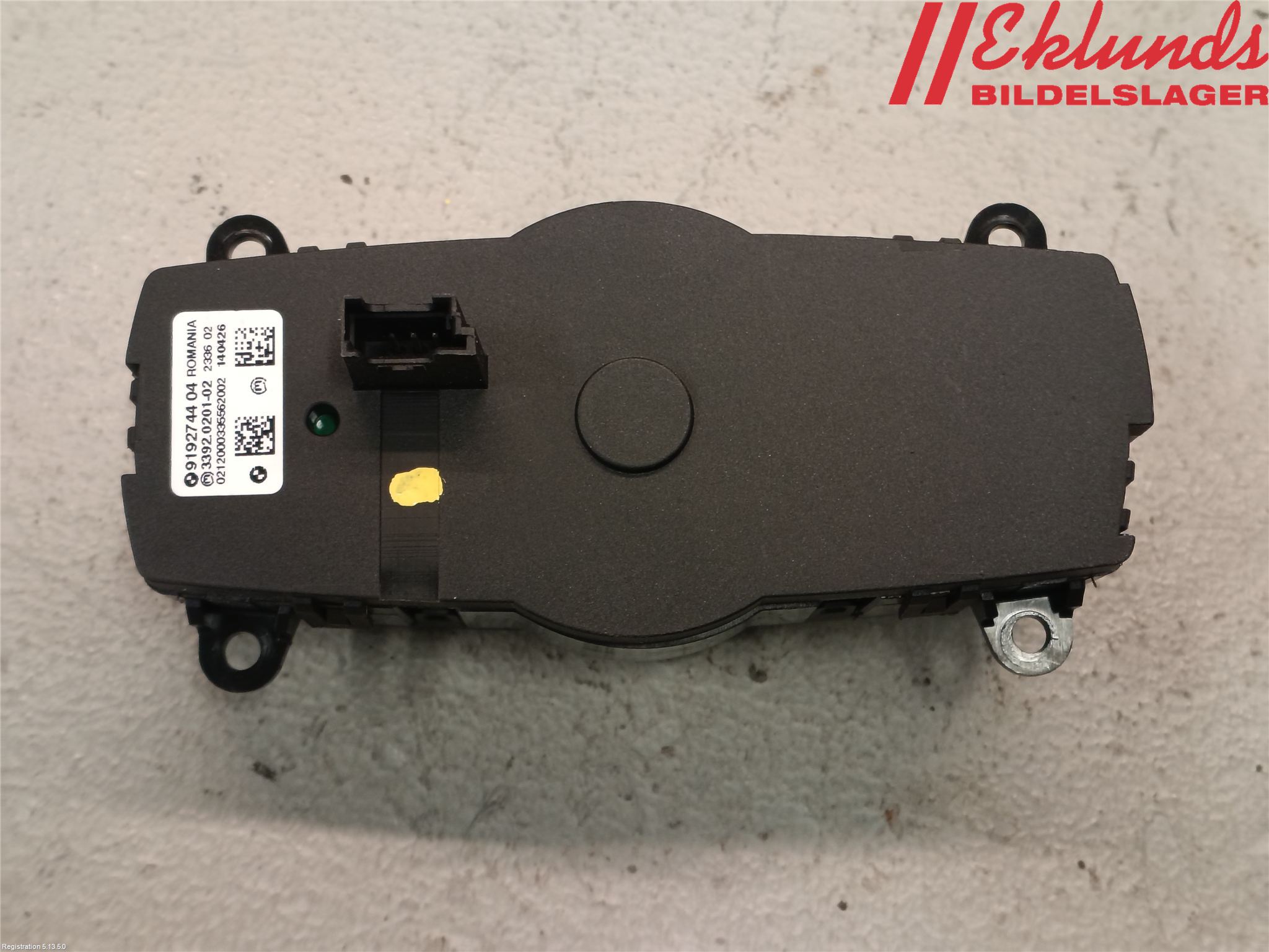 BMW 5 F10/F11/F18 09-17 Strömställare Ljus