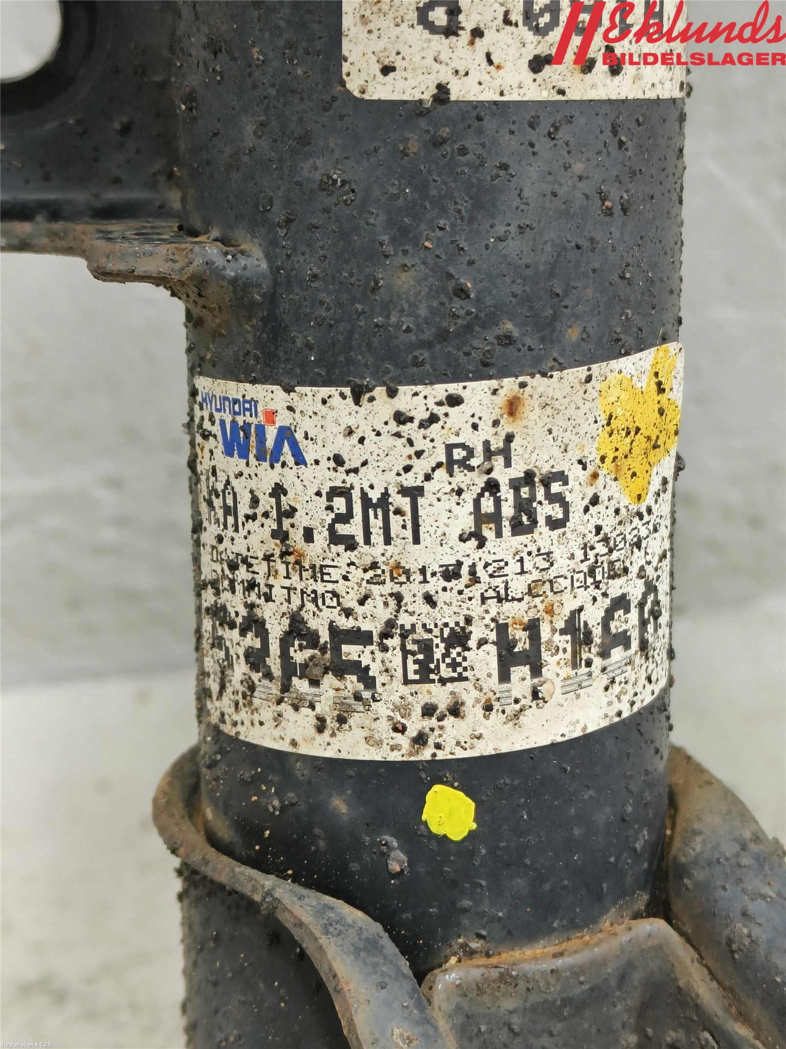 Kia RIO 17- Fjäderben Fram Höger