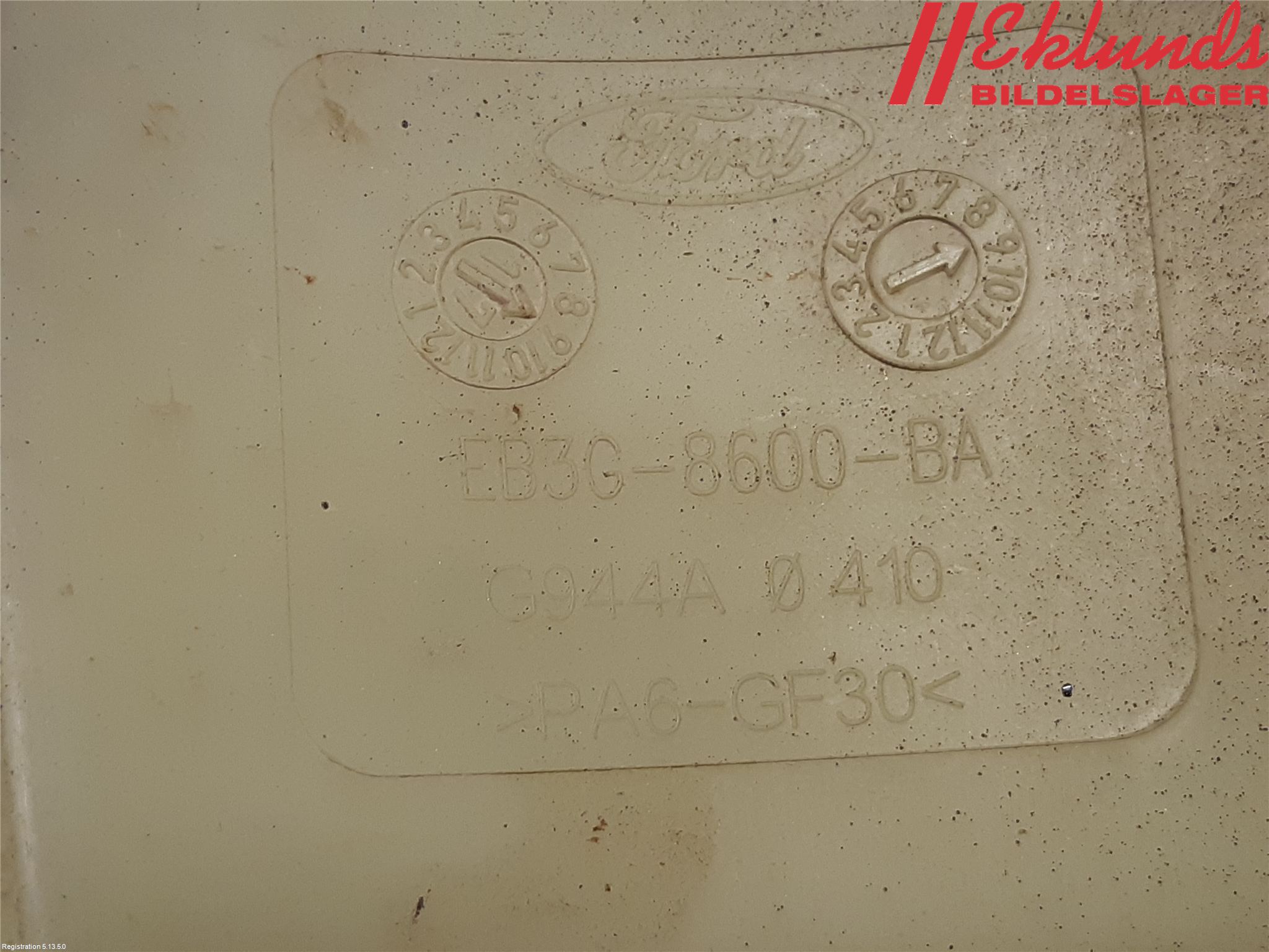 Ford RANGER EU 12-23 Kylfläkt-Vinge