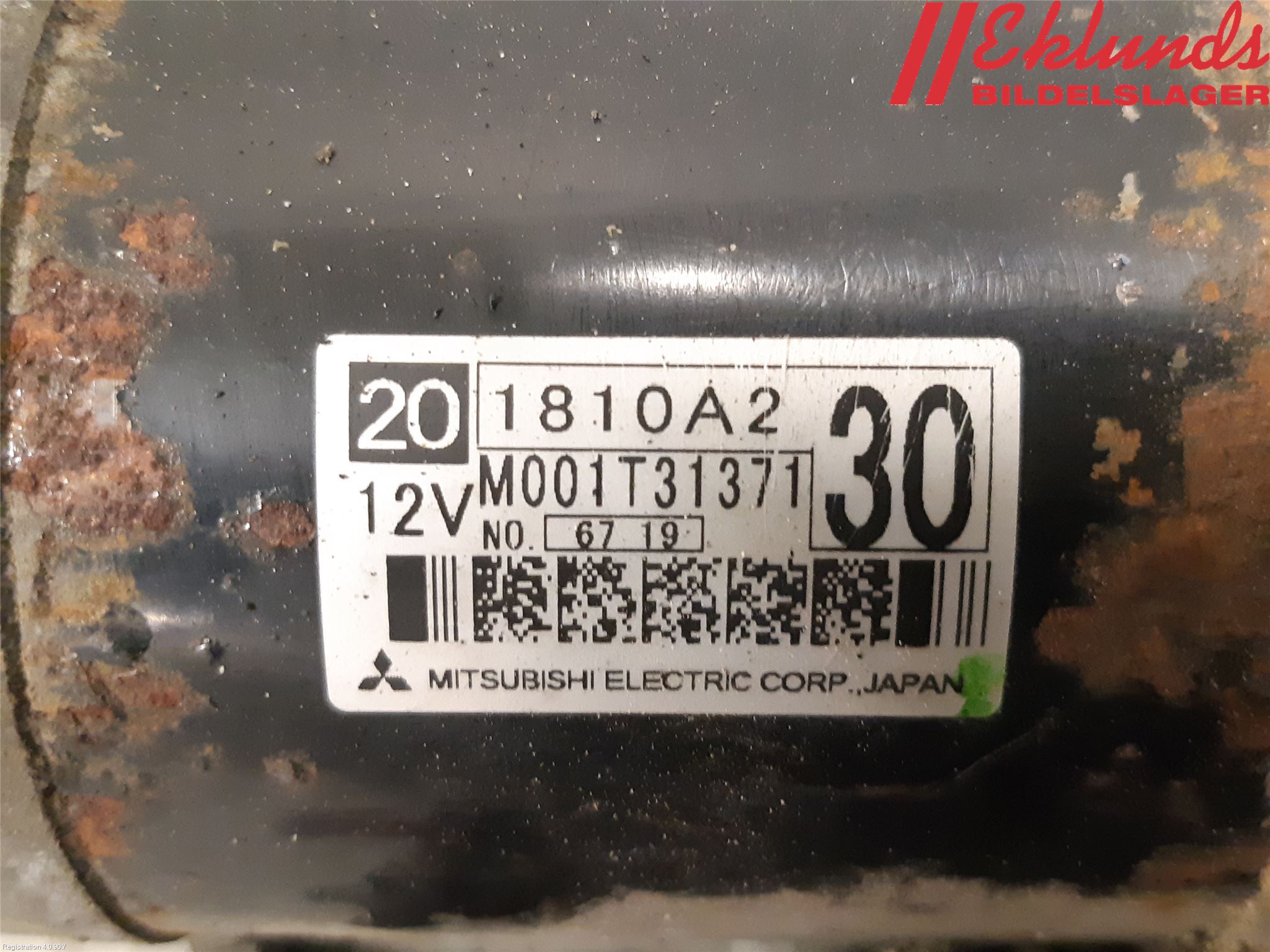 Mitsubishi OUTLANDER 13-21 Startmotor Diesel