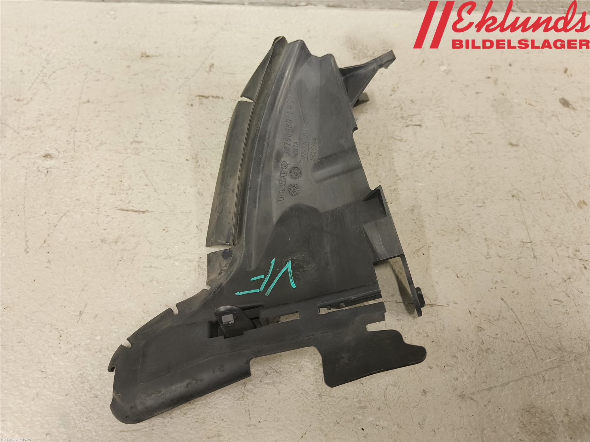 Volvo V70 08-13 Deflektor Plåt-Plast Kylning