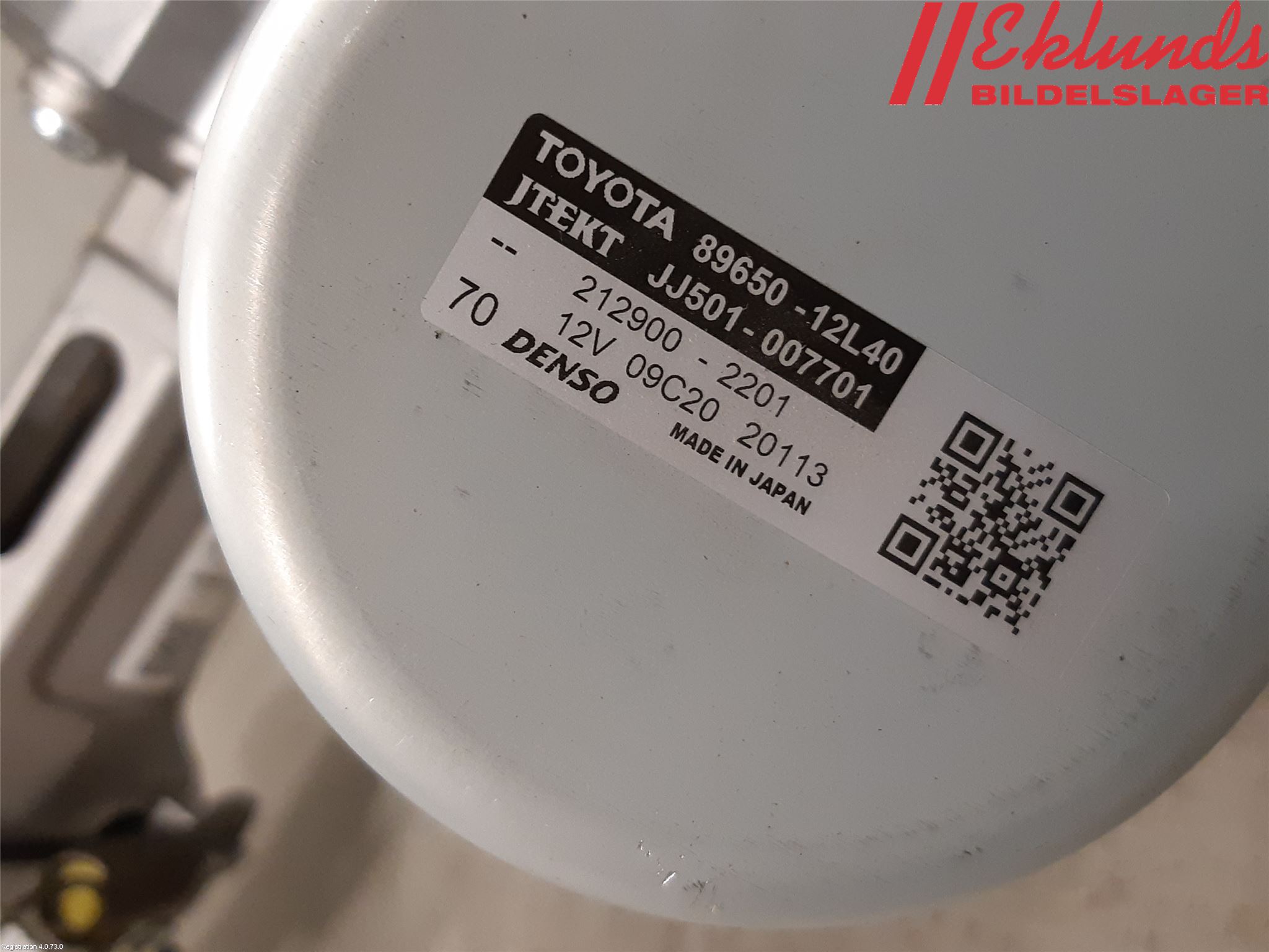 Toyota COROLLA 19- Rattaxelagg Med Inb Servo
