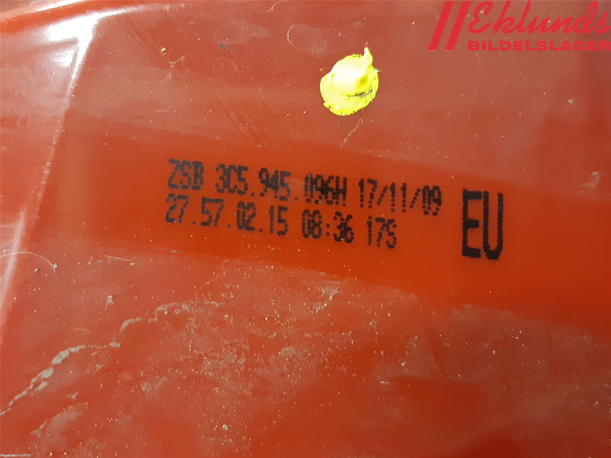 Volkswagen VW PASSAT 05-11 Bakljus Höger