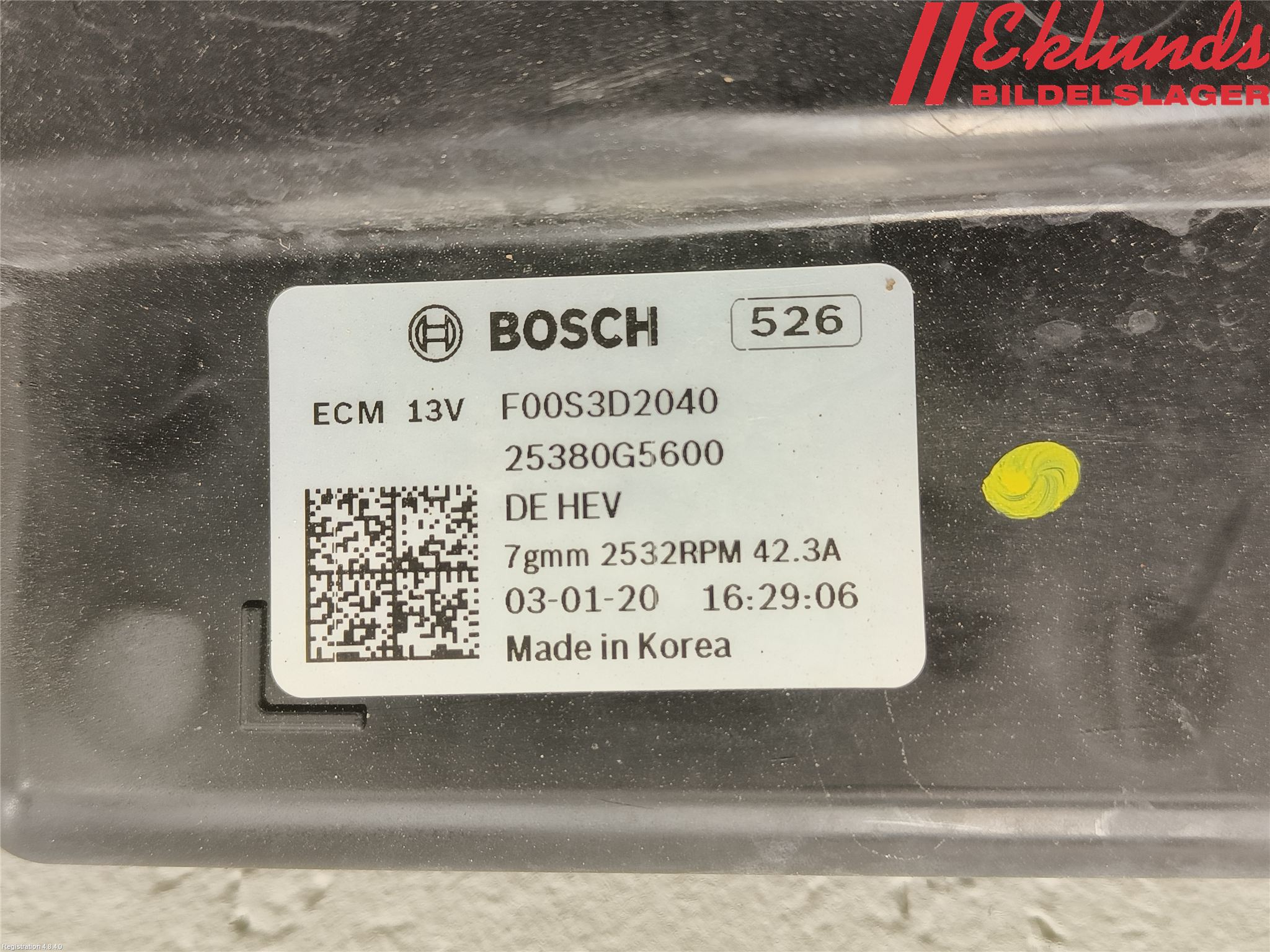 Kia XCEED 19- Kylfläkt El