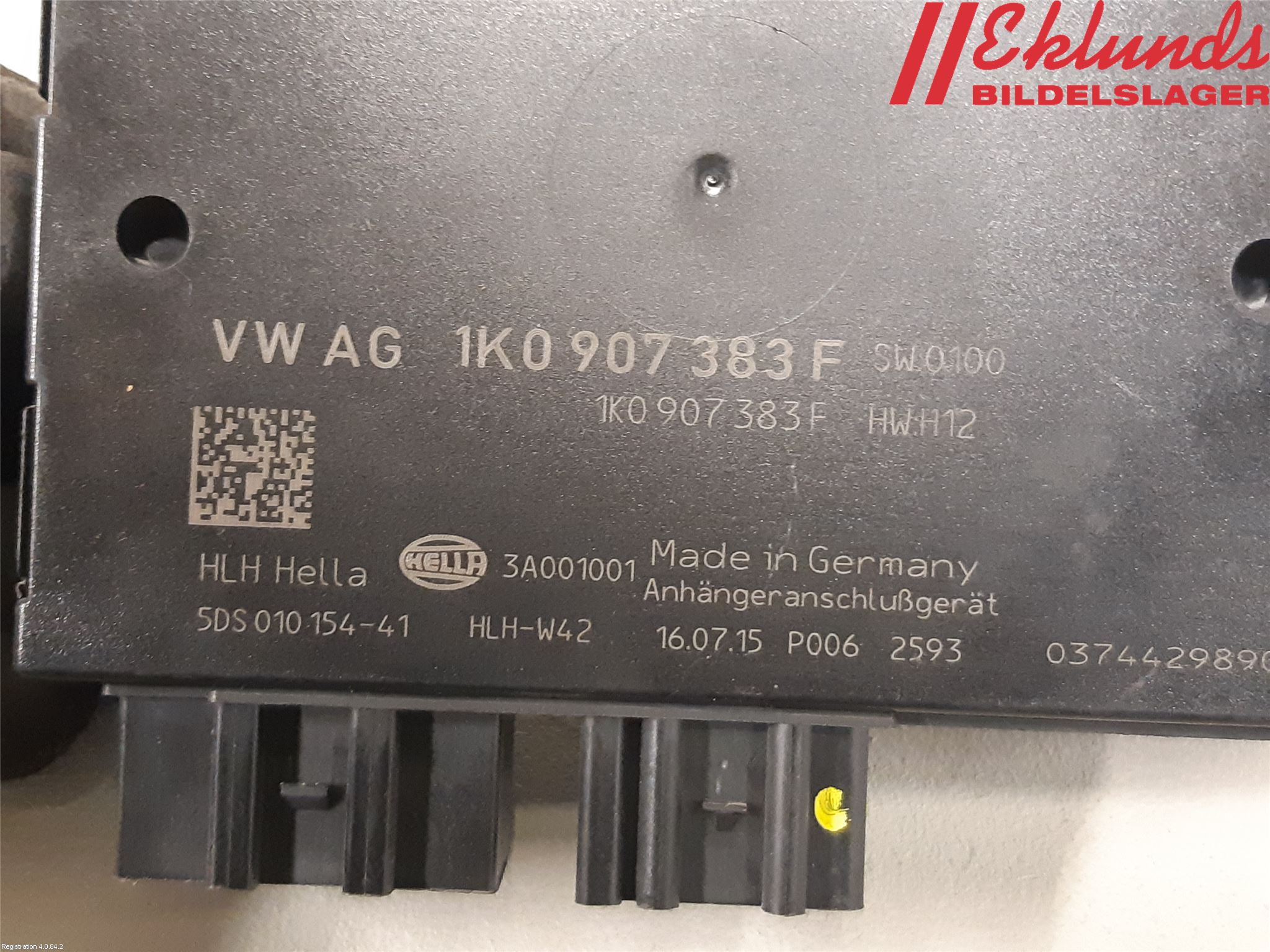 Volkswagen VW PASSAT 11-14 Styrenhet Dragkrok