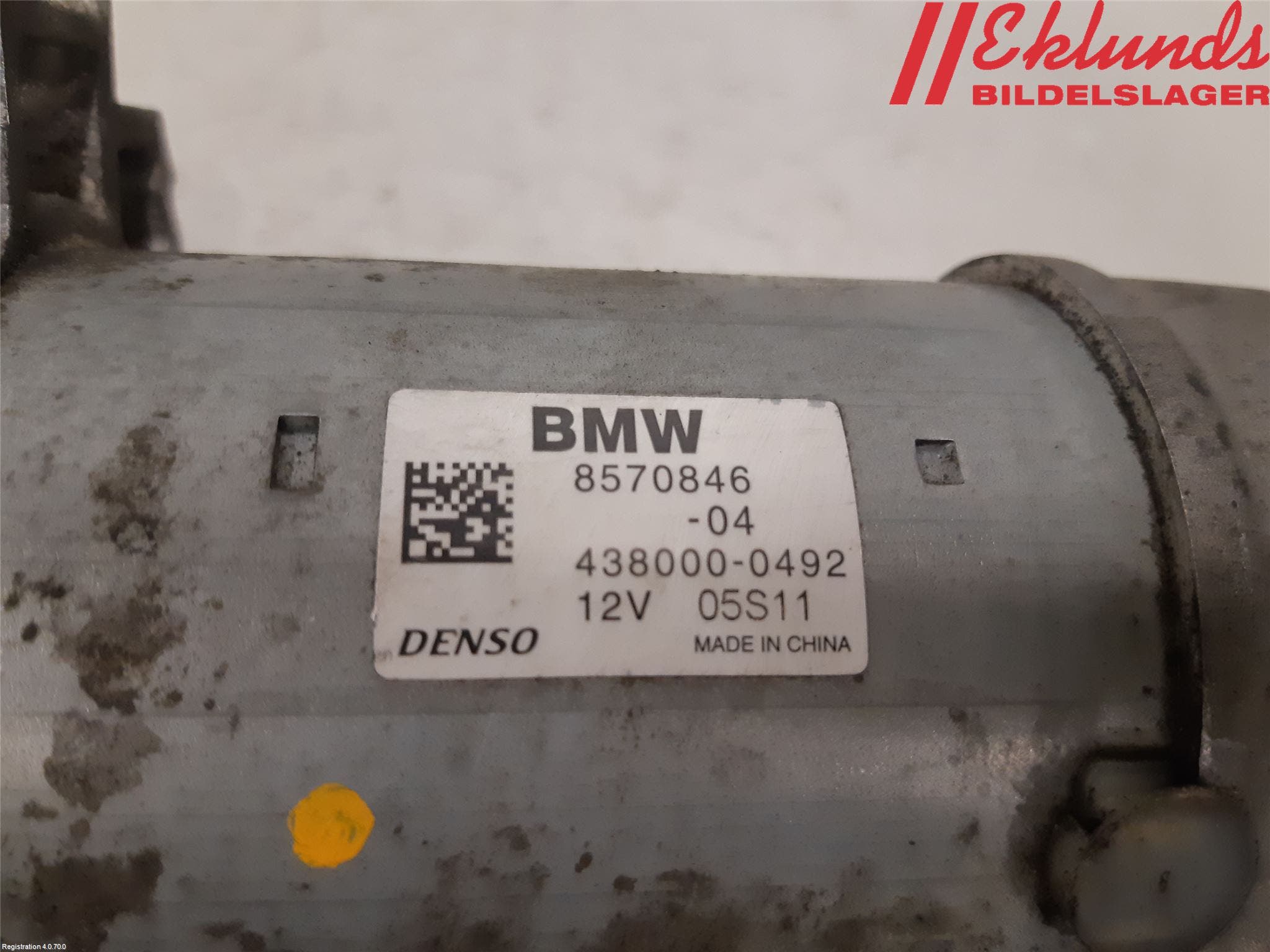 BMW 3 GT F34 13-19 Startmotor Diesel