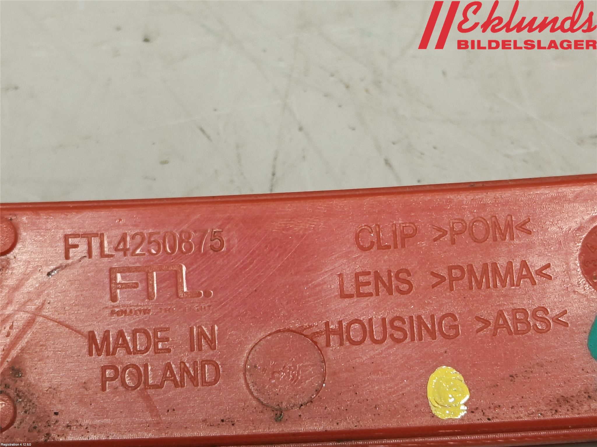 Renault CLIO IV 16-19 Dimljus/Reflex Bak