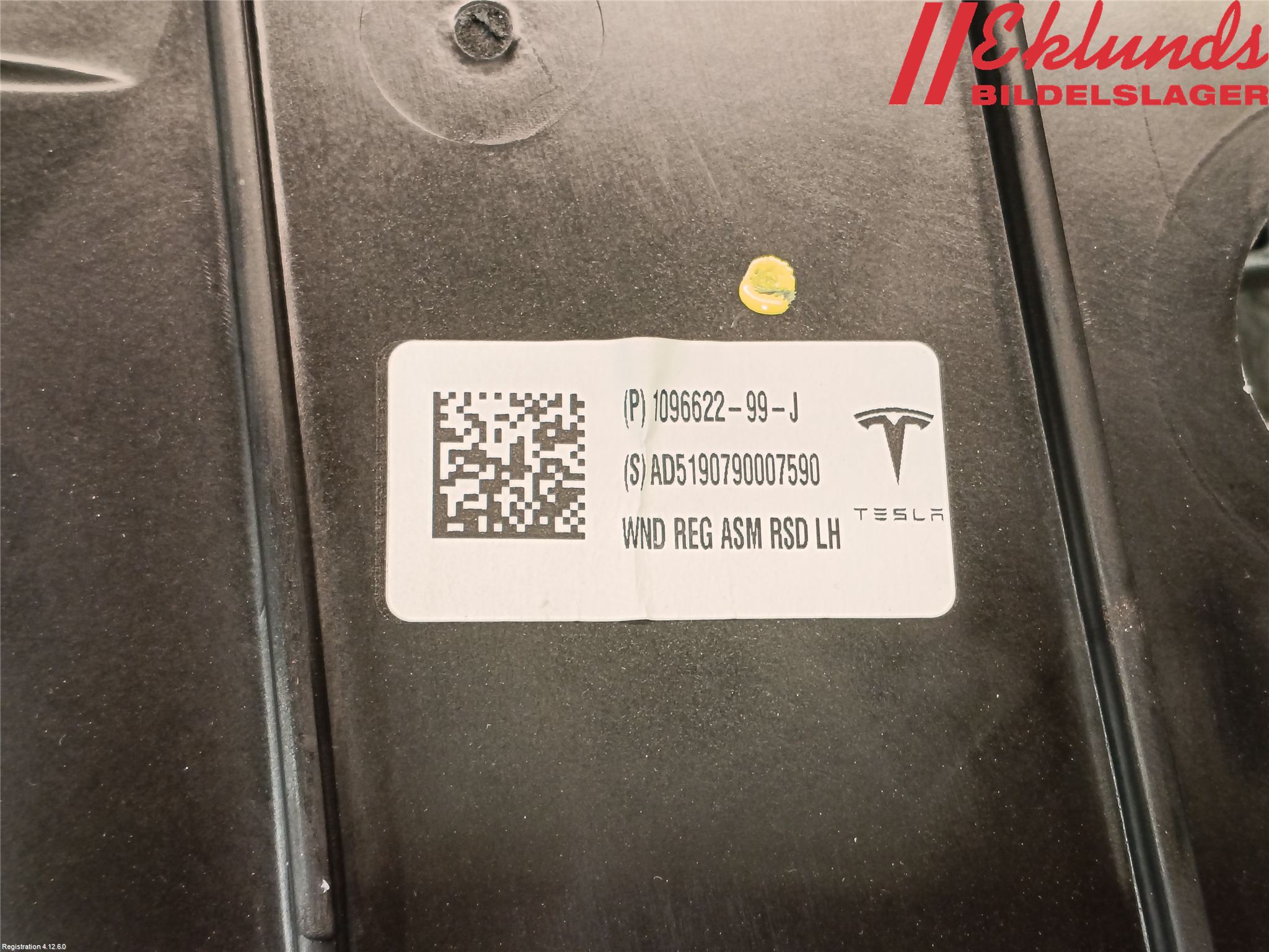Tesla MODEL 3 17- Fönsterhiss El Kompl