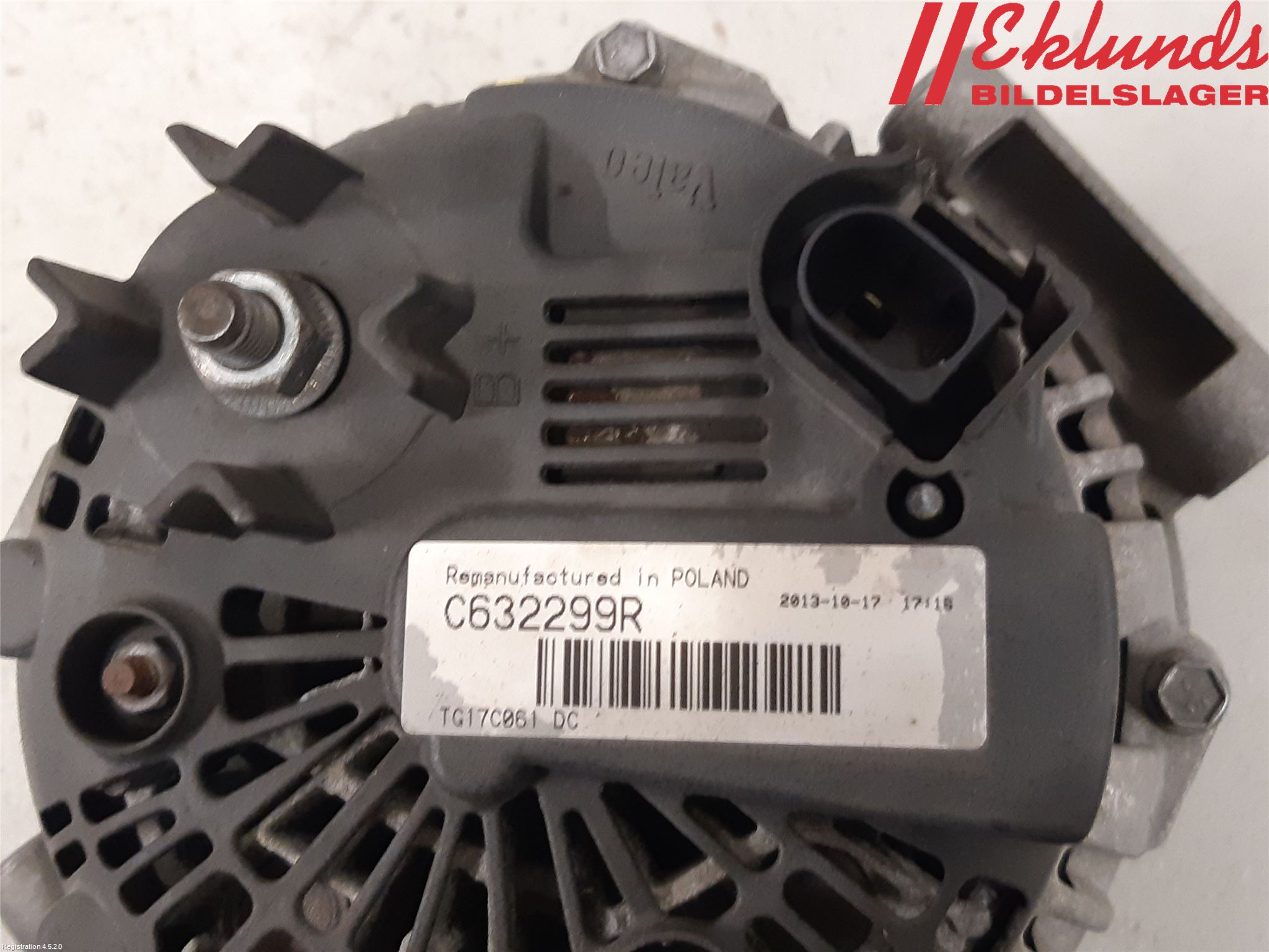 Mercedes-Benz MB SPRINTER (W906) 06-18 Generator