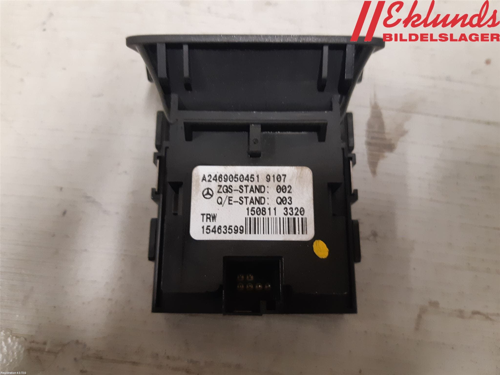 Mercedes-Benz MB A-KLASS (W176) 13-18 Strömställare Parkeringsbroms