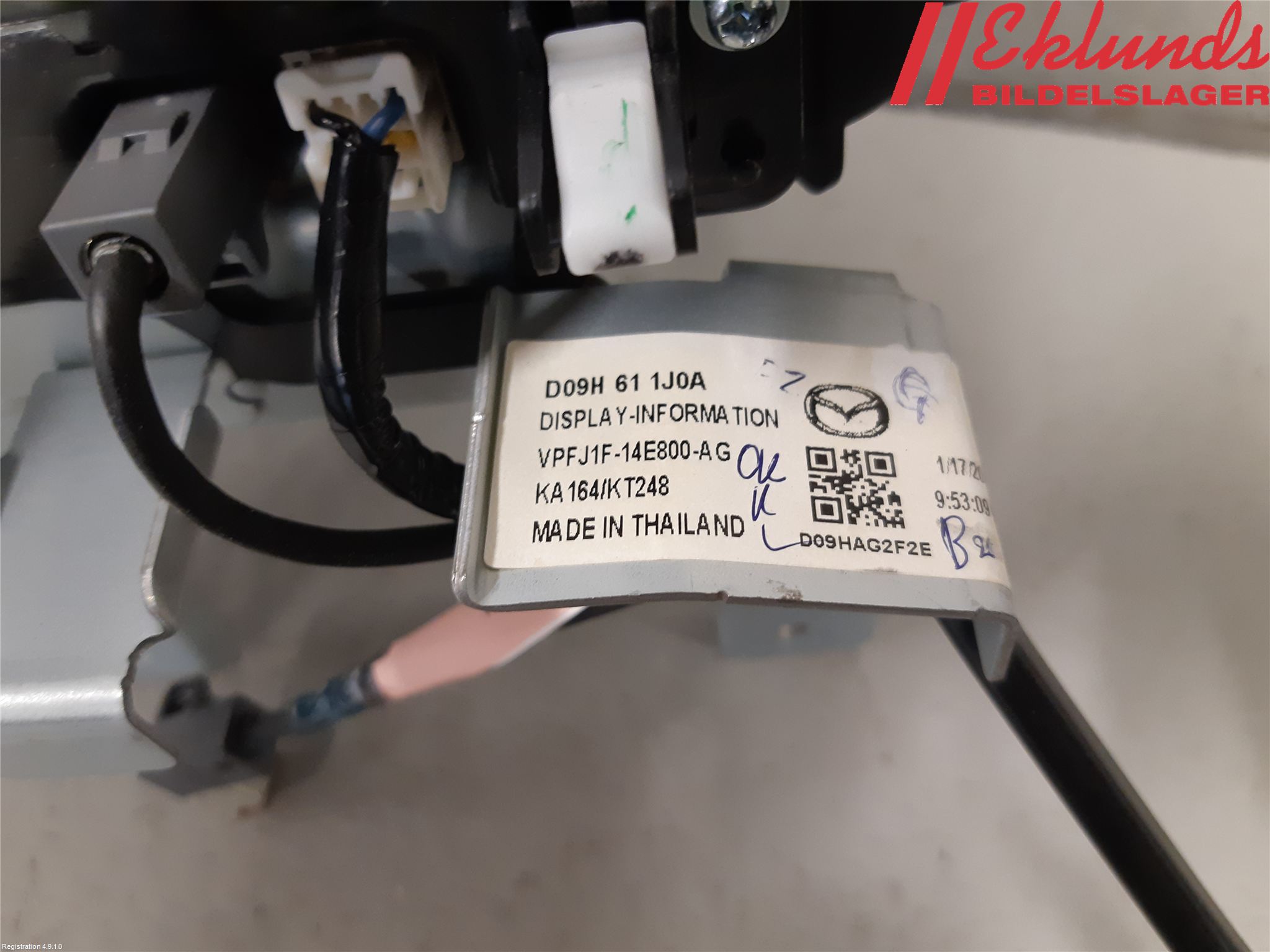 Mazda CX-3 Multifunktionsdisplay