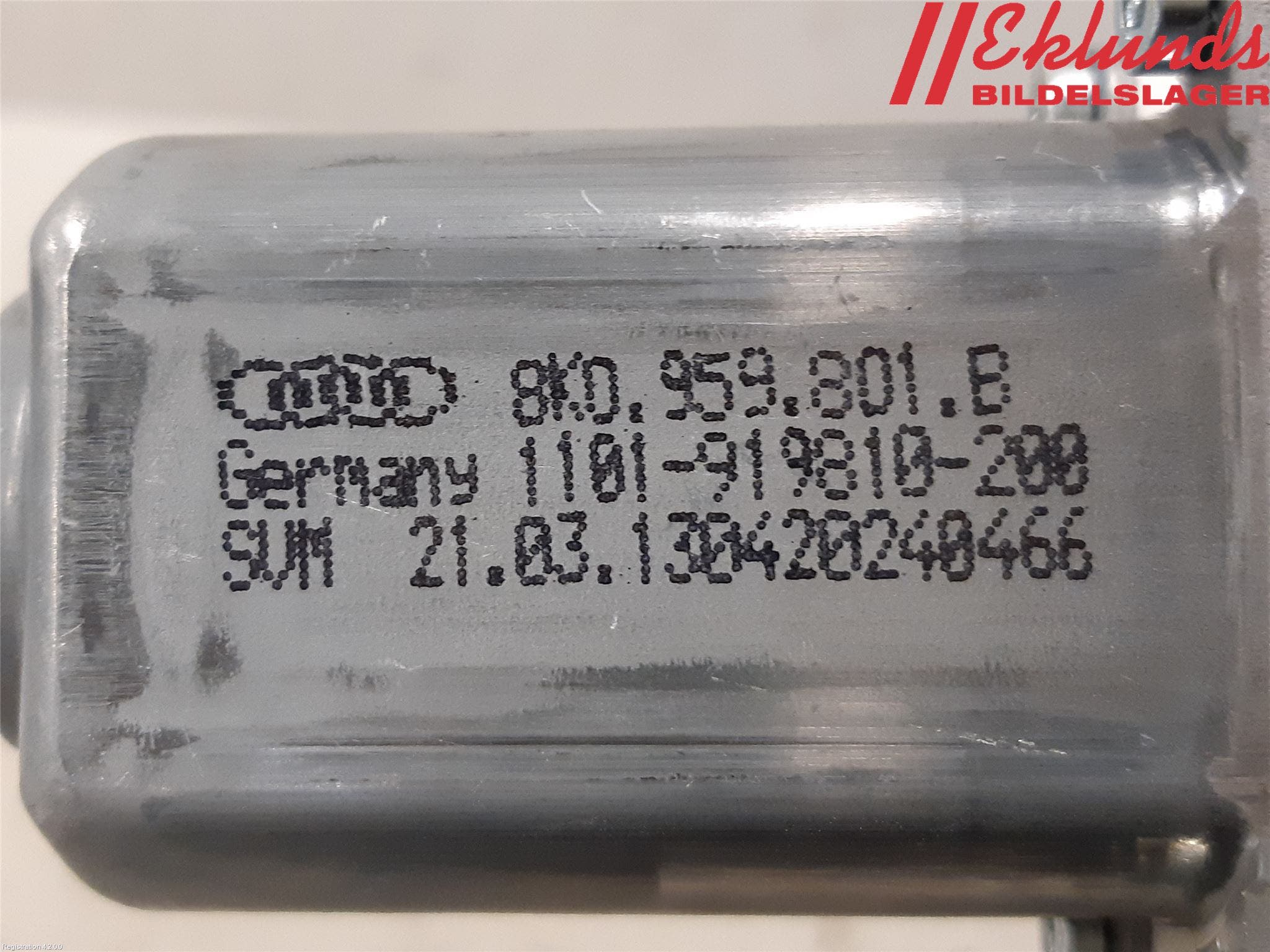 Audi A6/S6 4G 11-18 Fönsterhissmotor