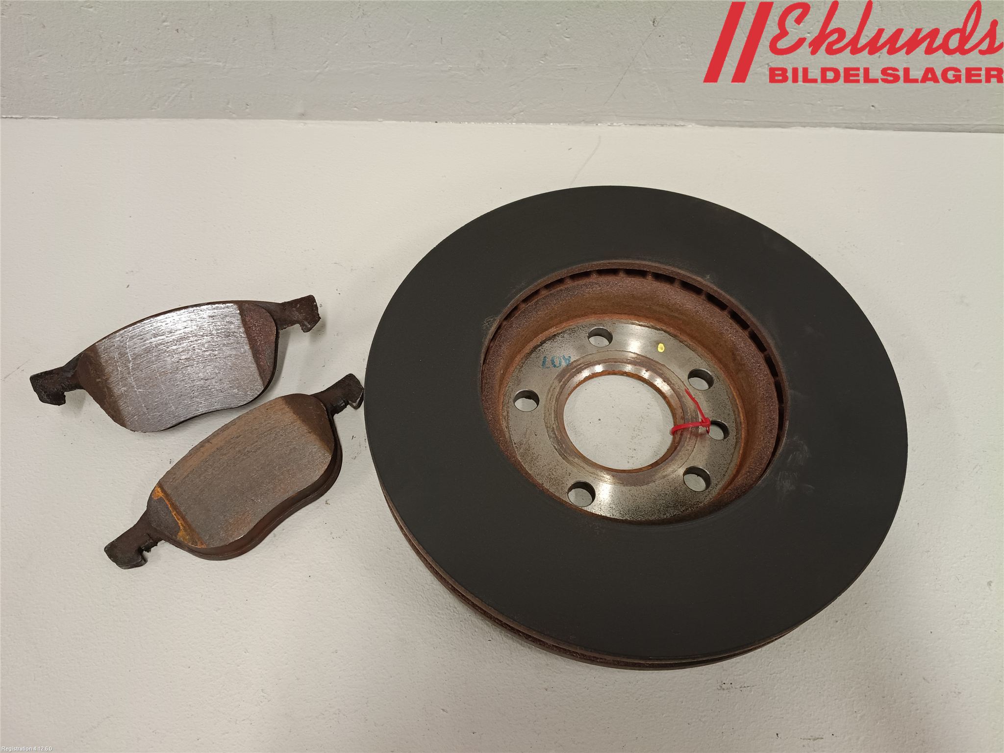 Ford FOCUS 11-14 Bromsskiva Fram