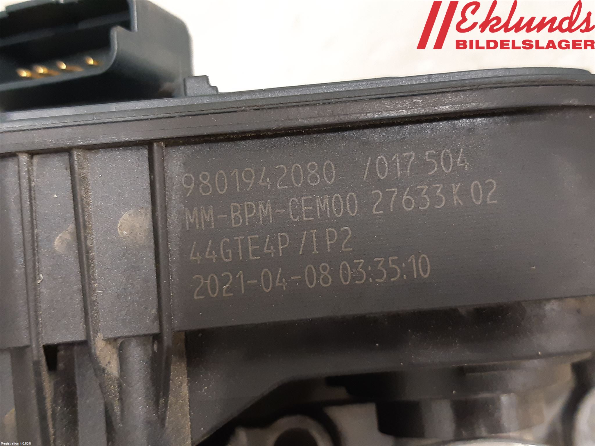 Peugeot 2008 13-20 Injspjällhus