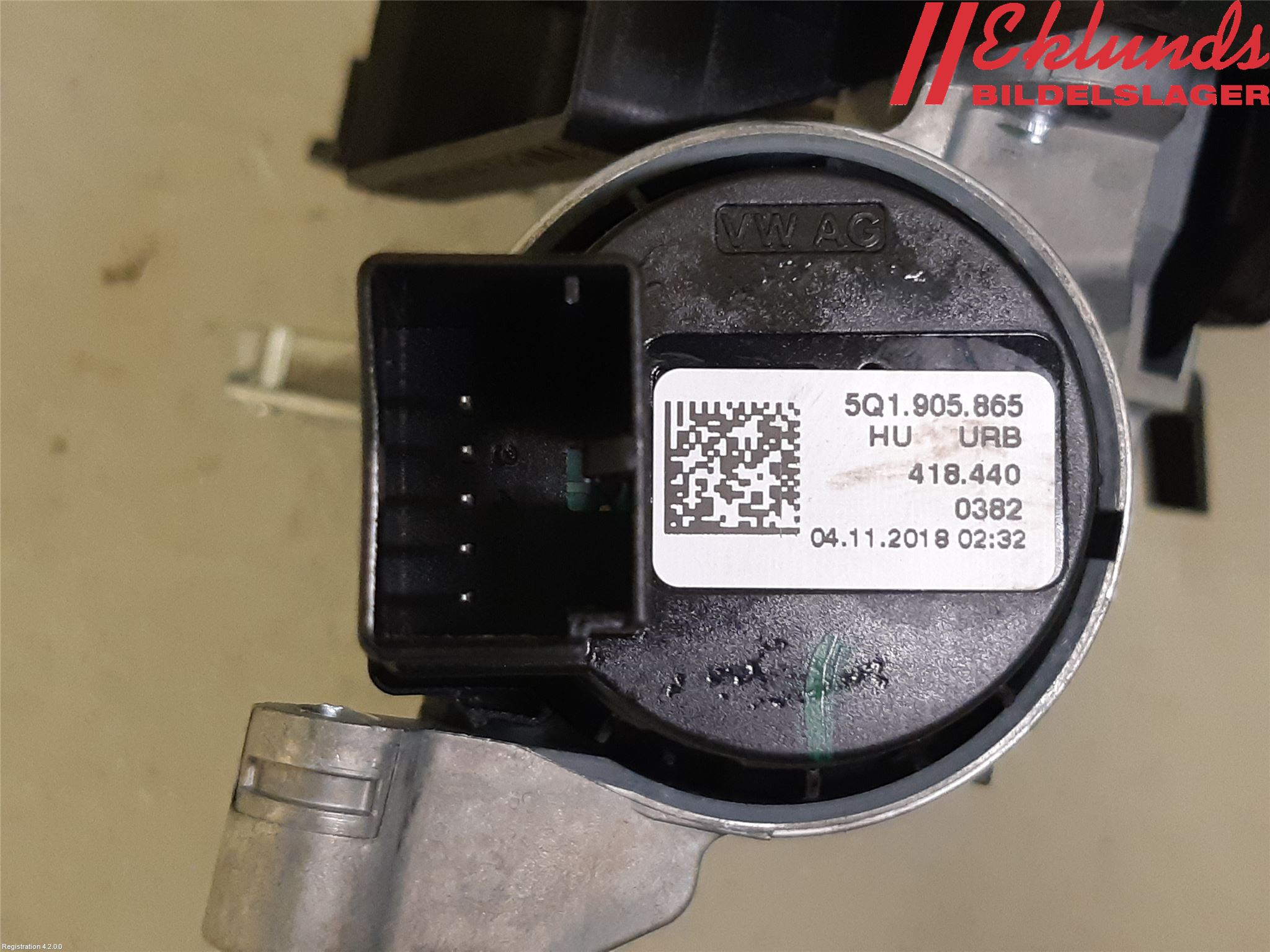 Volkswagen VW GOLF / E-GOLF VII 13-20 Tändlås