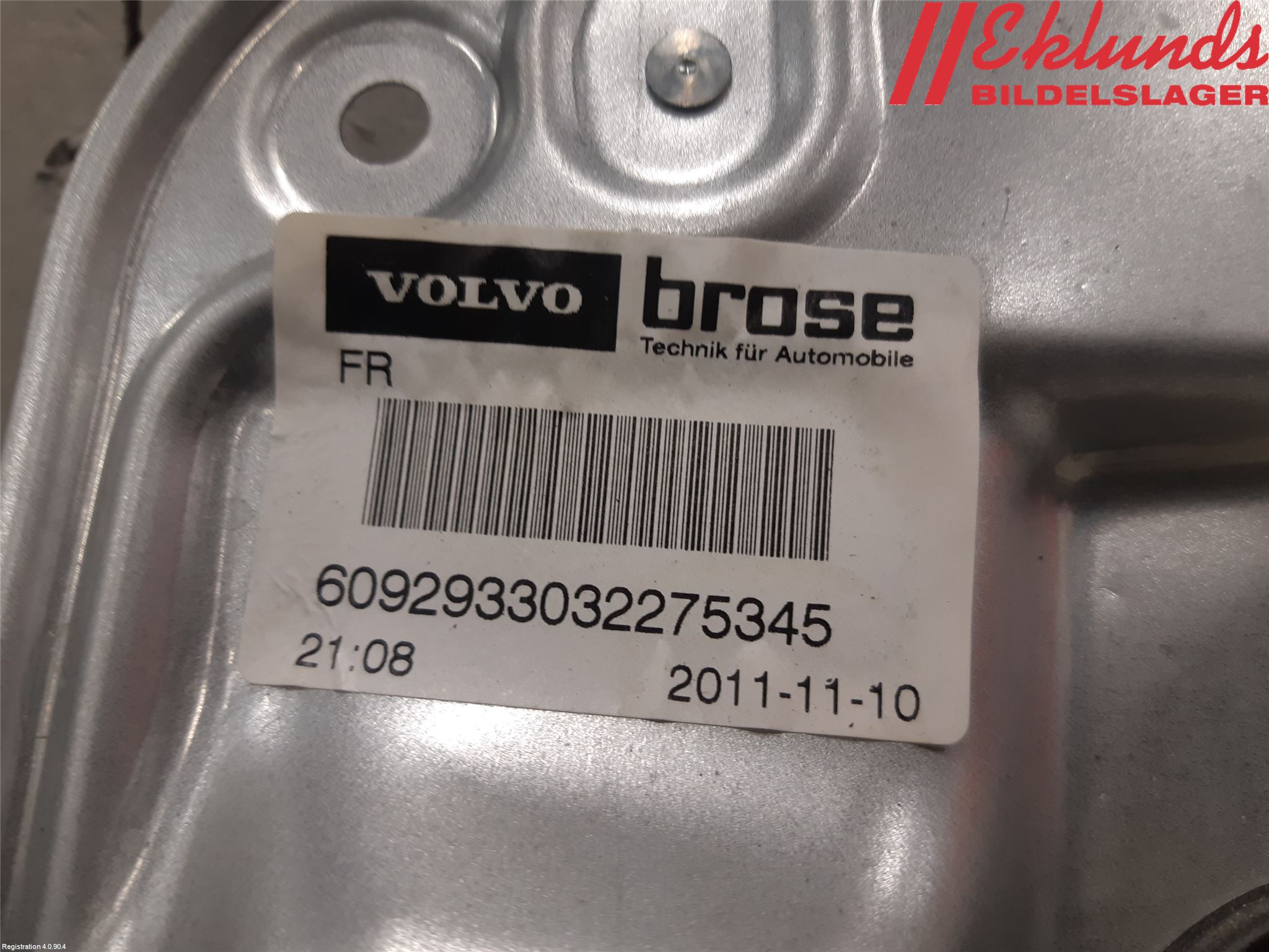 Volvo V70 08-13 Fönsterhiss El Kompl