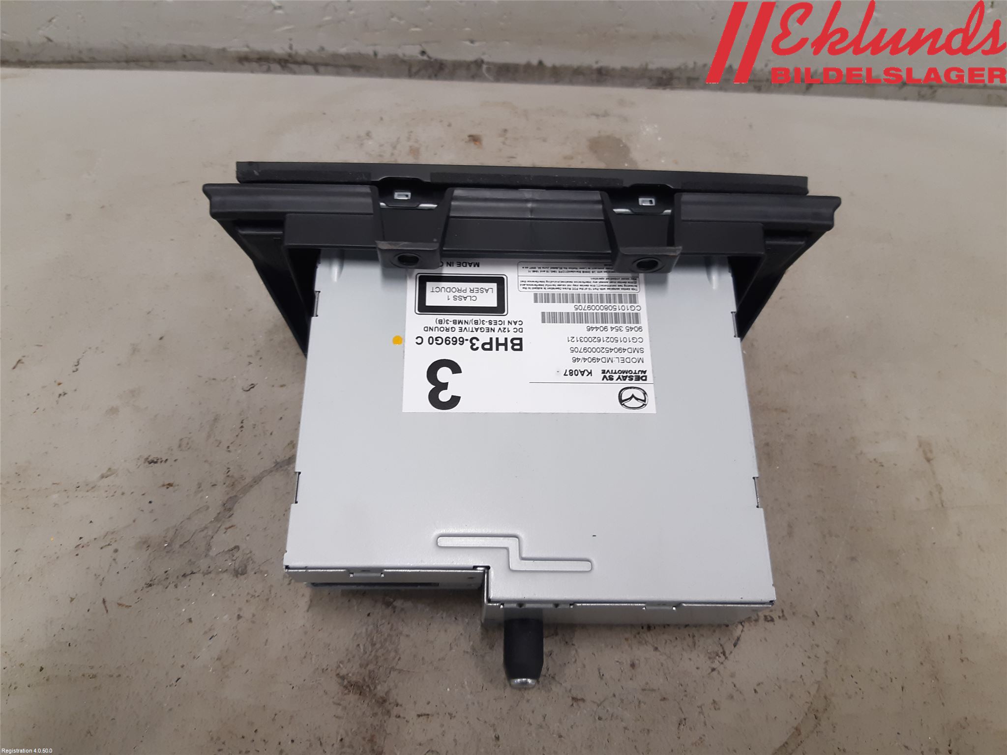 Mazda 3 III 14-19 Cd Radio - Multimediapanel