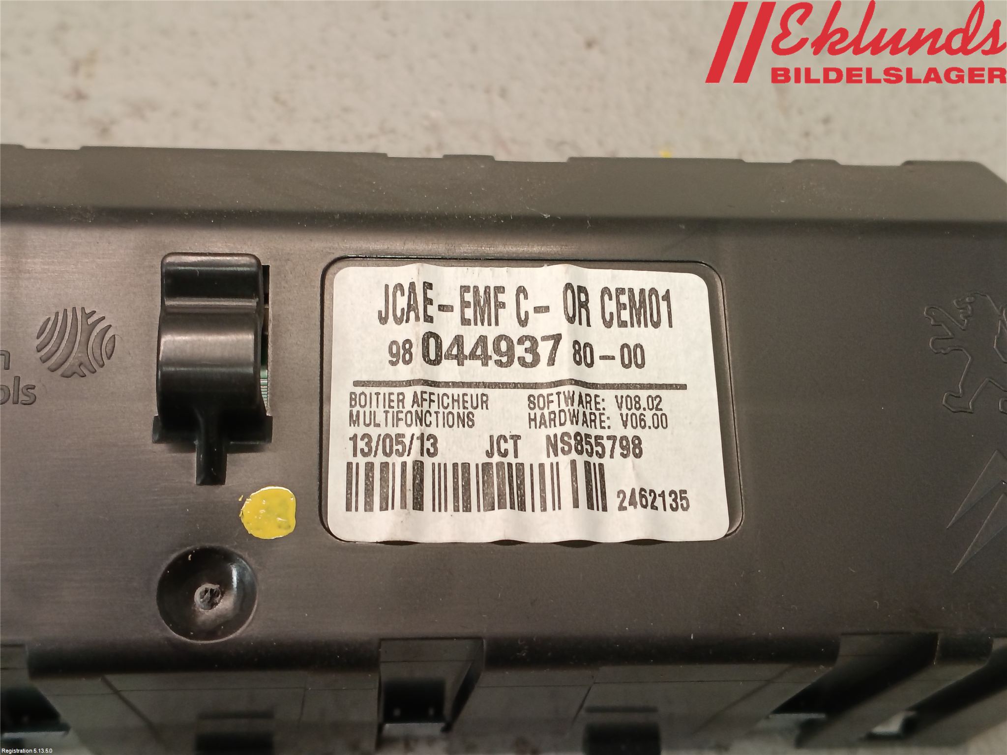 Citroen C4 II 11-18 Multifunktionsdisplay