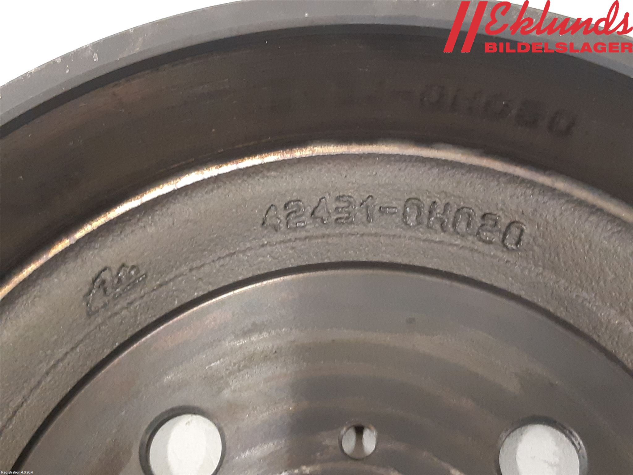 Toyota AYGO X AB70 22- Bromstrumma Bak