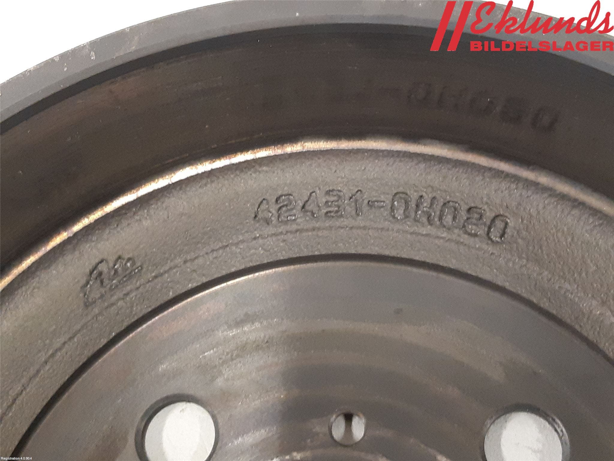 Toyota AYGO X AB70 22- Bromstrumma Bak