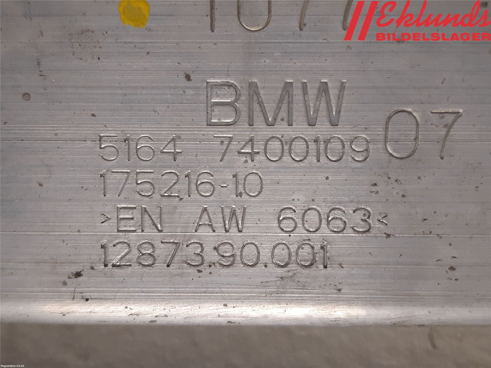 BMW X3 G01 18- Frontplåt