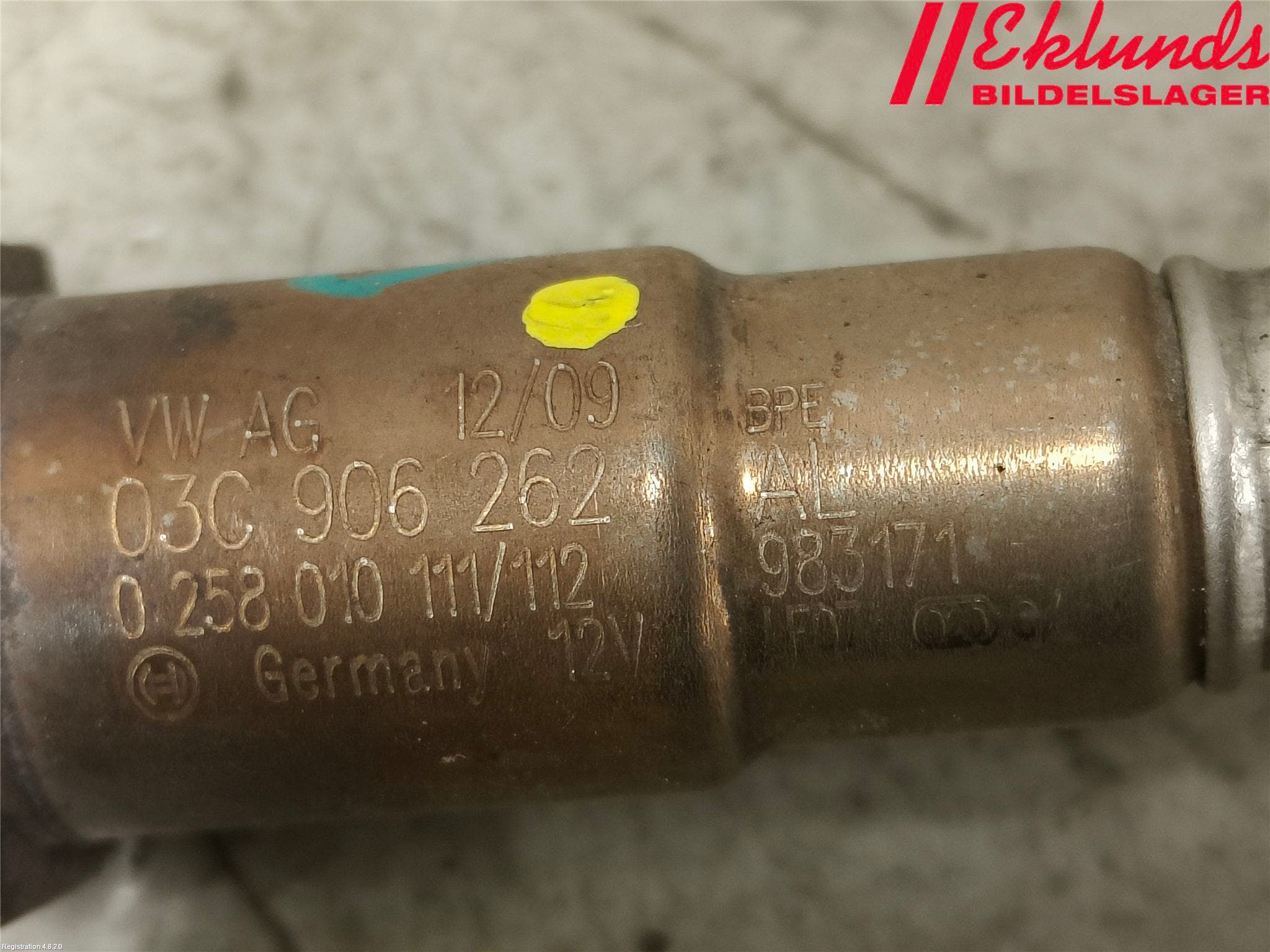 Volkswagen VW GOLF VI 09-13 Injlambdasond