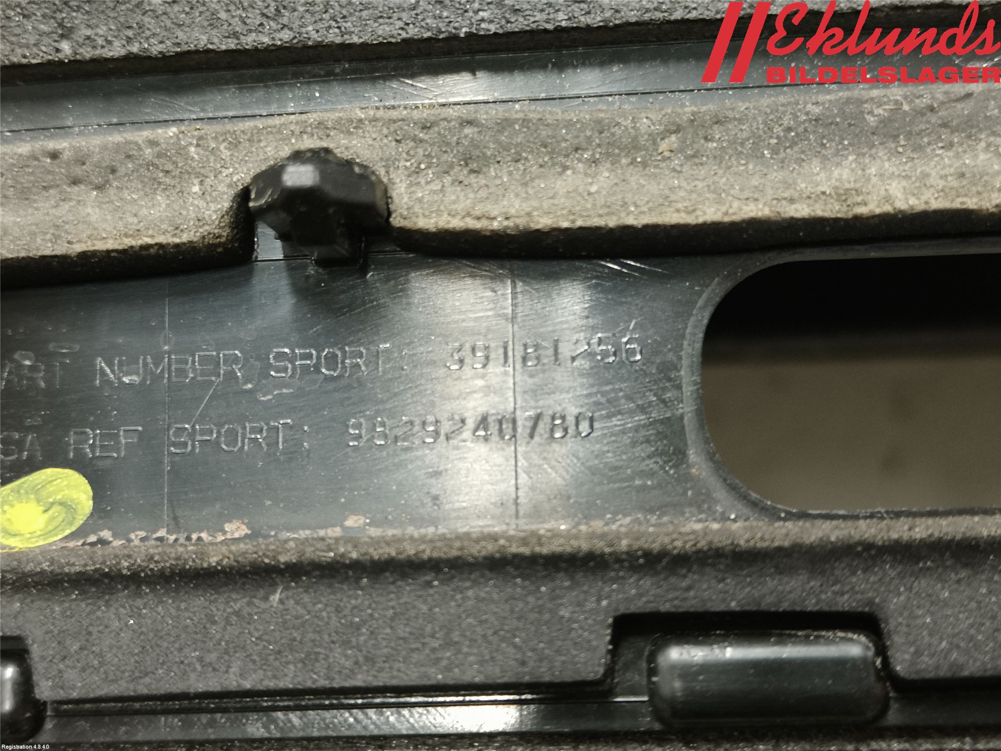 Opel CORSA F, CORSA-E 20- Spoiler Baklucka