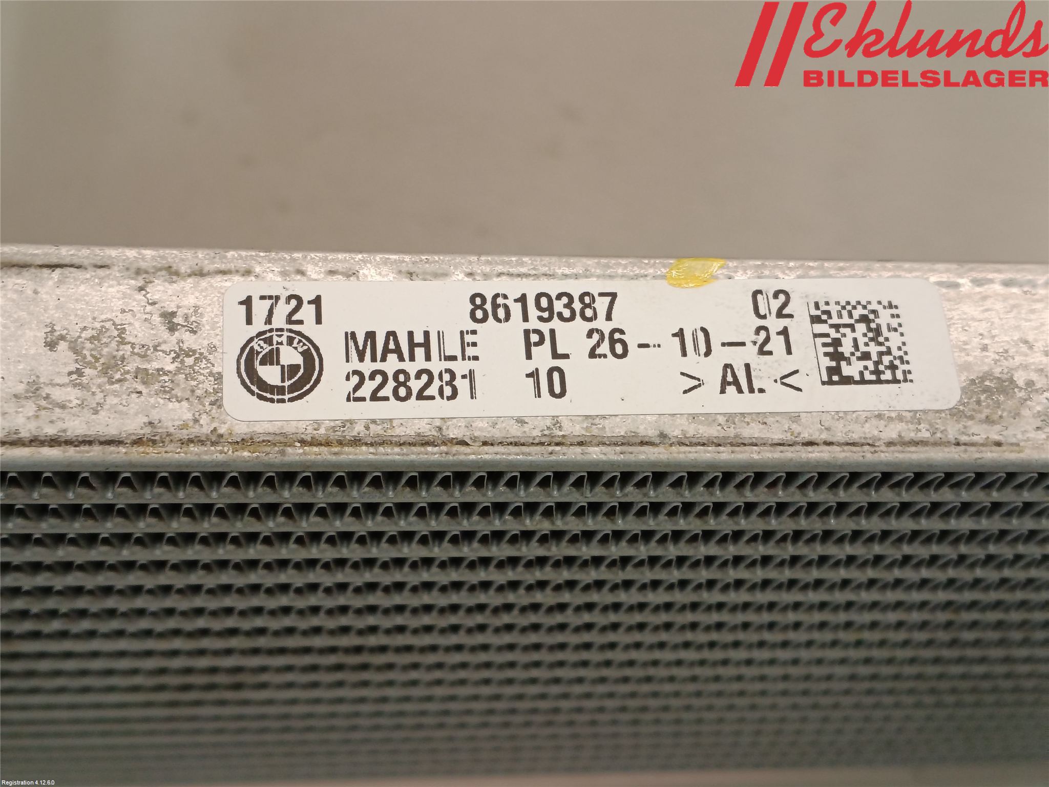 BMW 5 G30/G31/F90 17-23 Oljekylare Automat