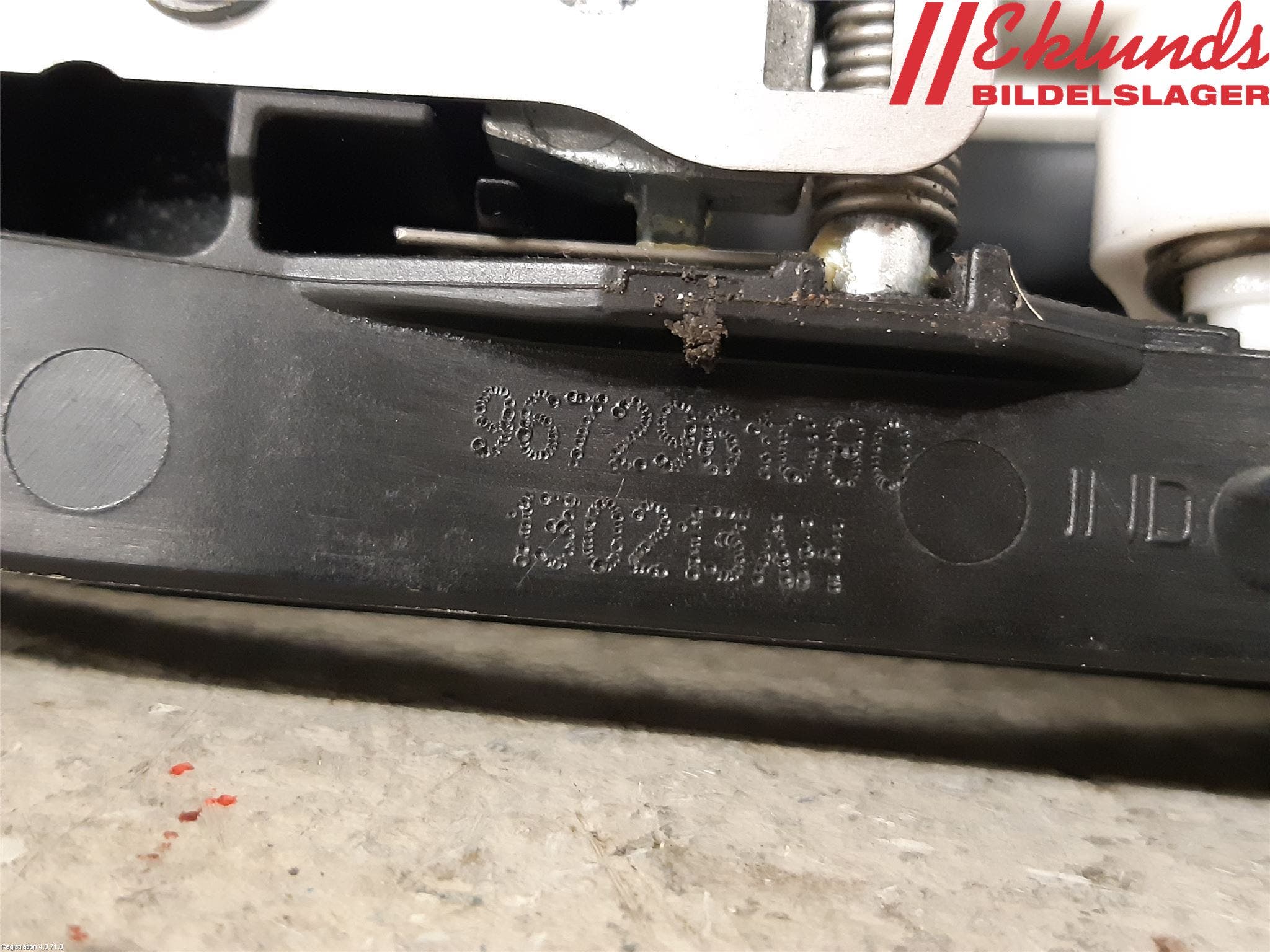 Peugeot 308 08-13 Dörrhandtag Yttre Hö