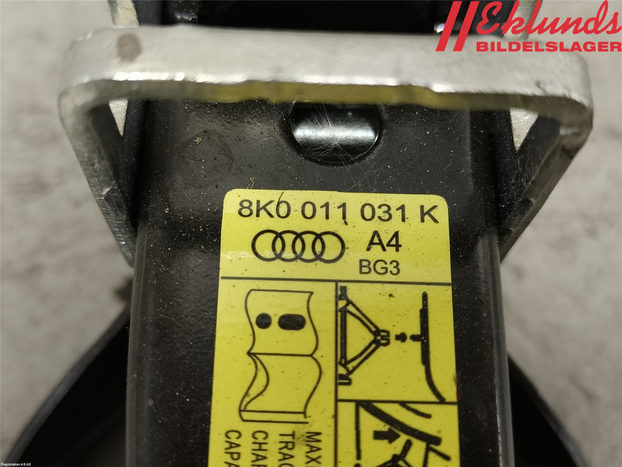 Audi A4 12-15 Domkraft