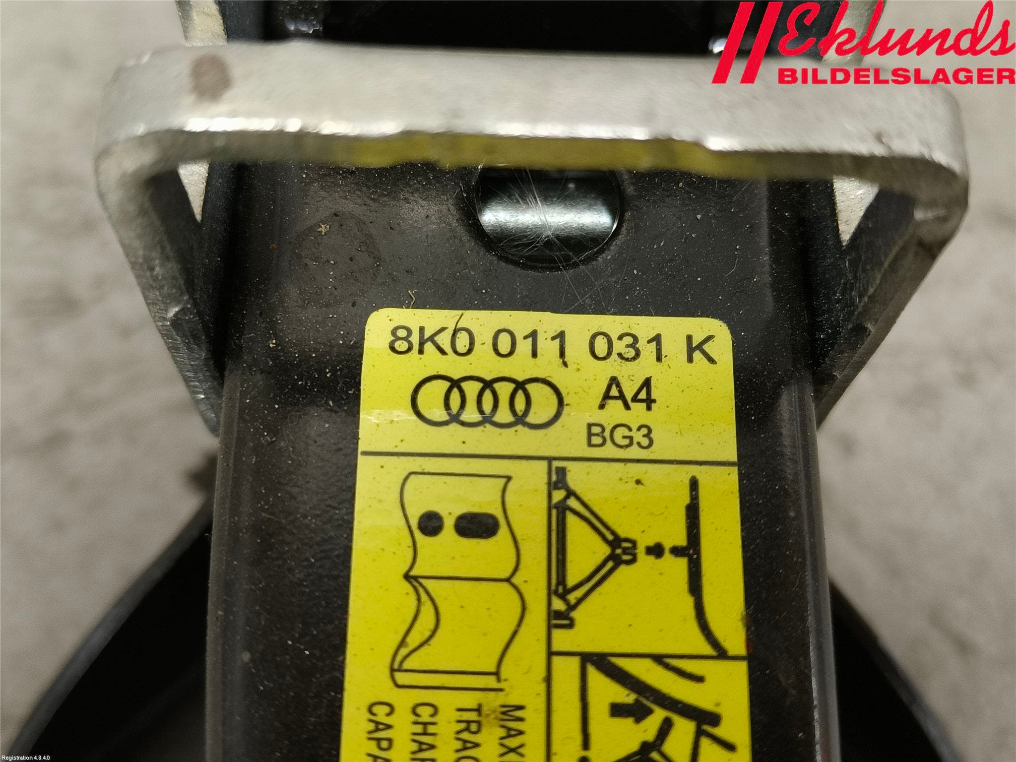 Audi A4 12-15 Domkraft