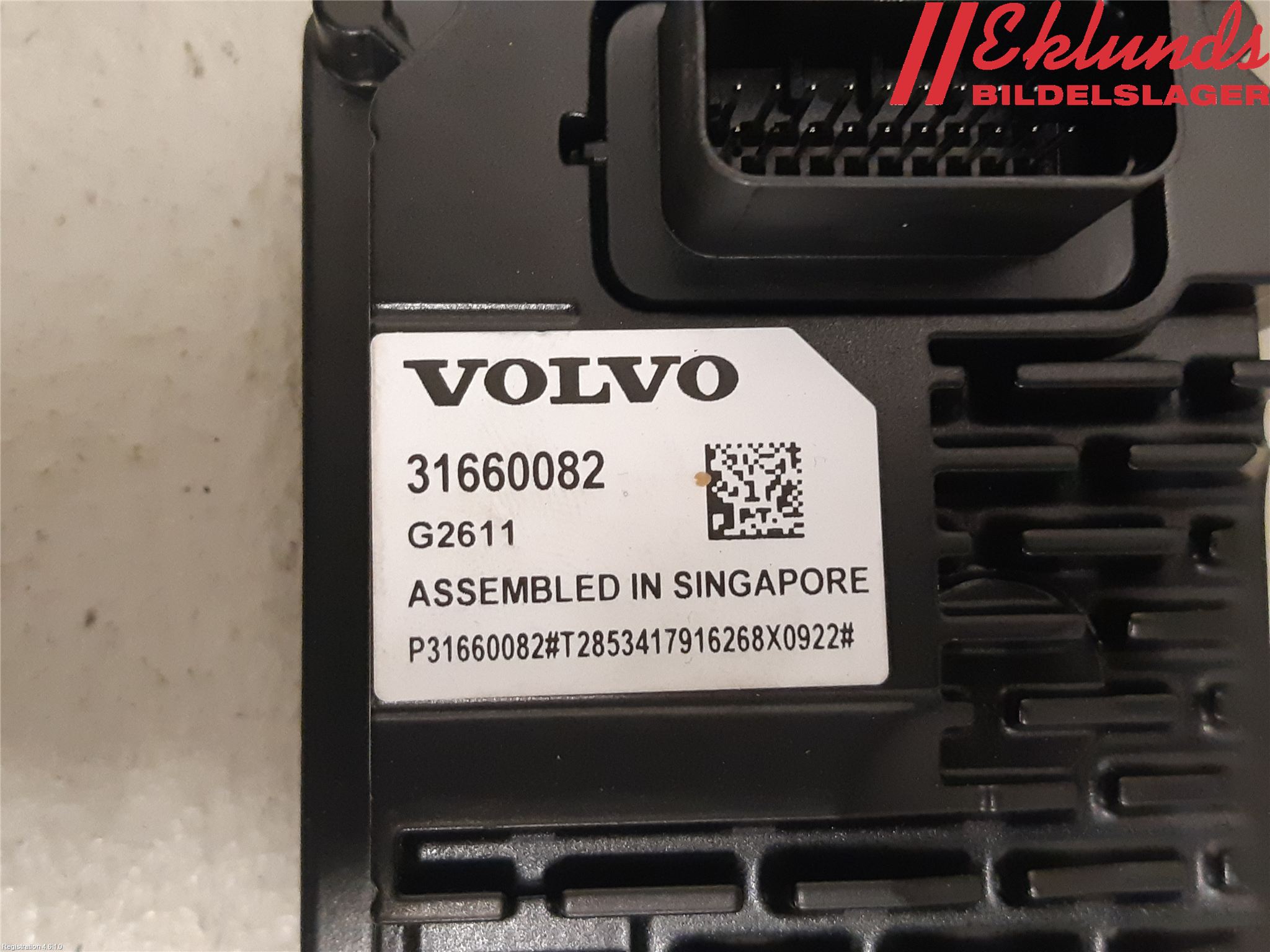 Volvo XC90/RECHARGE 16- Sensor Aktivt Kollisionsskydd