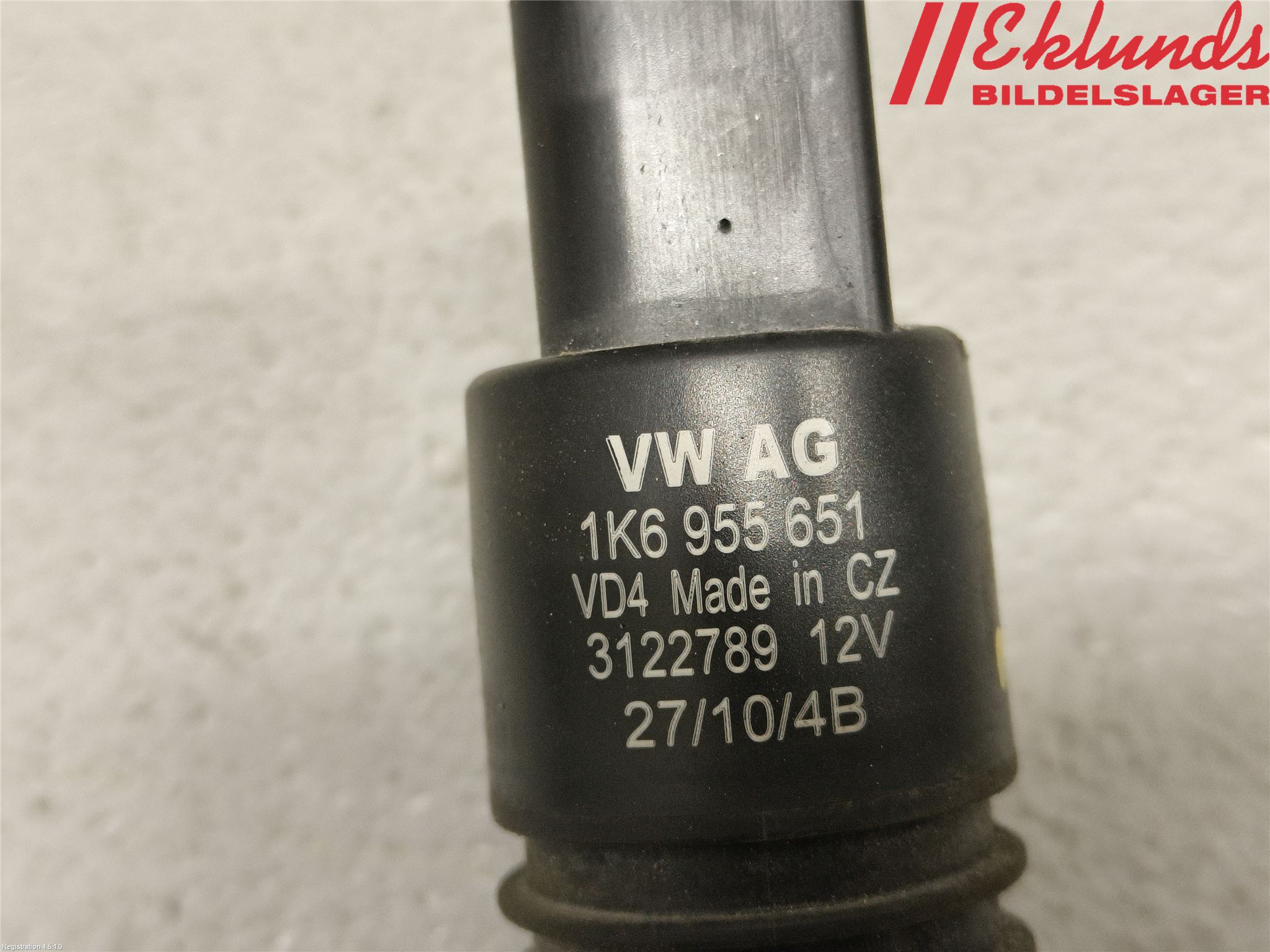 Volkswagen VW GOLF VI 09-13 Spolarpump Vindruta