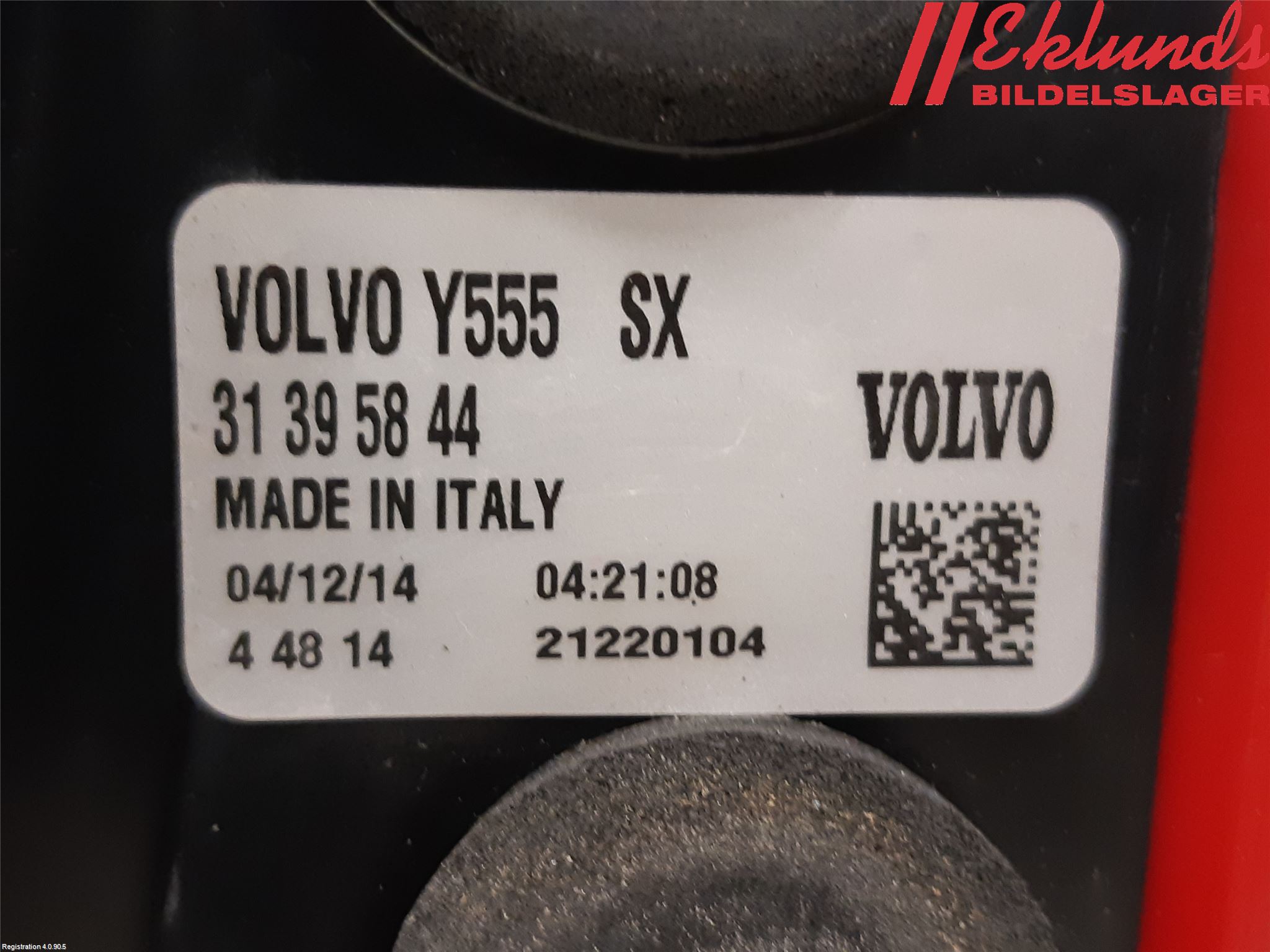 Volvo V40 12-19 Bakljus Vänster