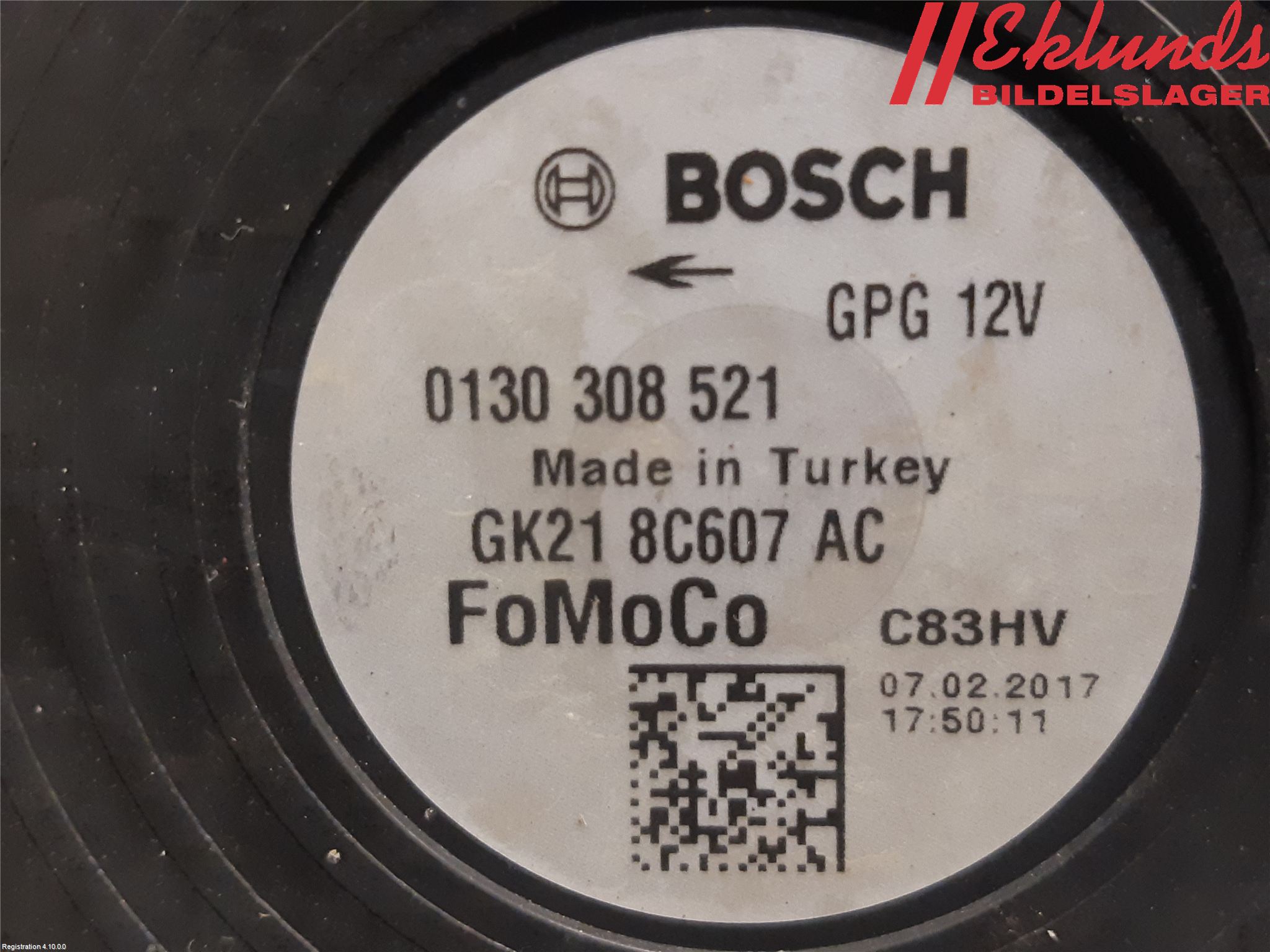 Ford TRANSIT SKÅP/BUSS 14-22 Kylfläkt El