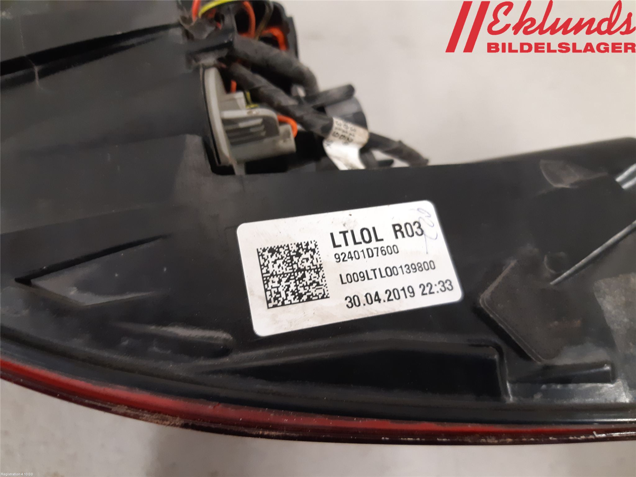 Hyundai TUCSON 05- Bakljus Vänster