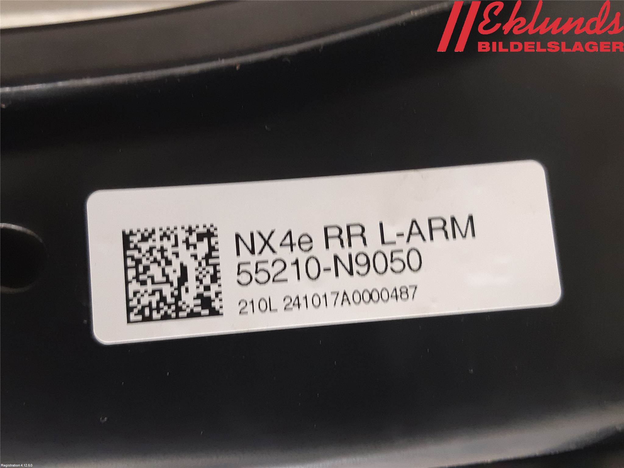 Hyundai TUCSON 05- Bärarm Bak Vänster