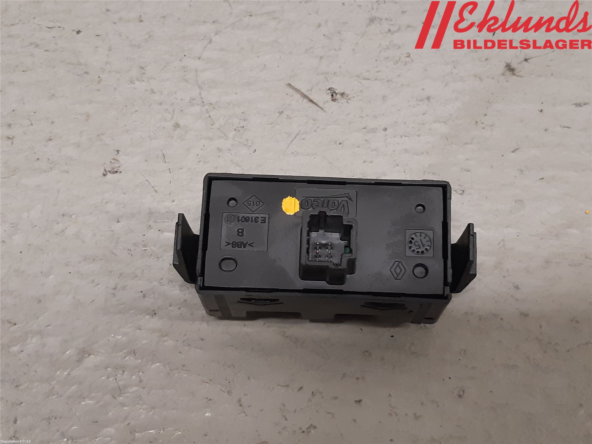 Renault TRAFIC/E-TECH 15- Strömställare Varnings