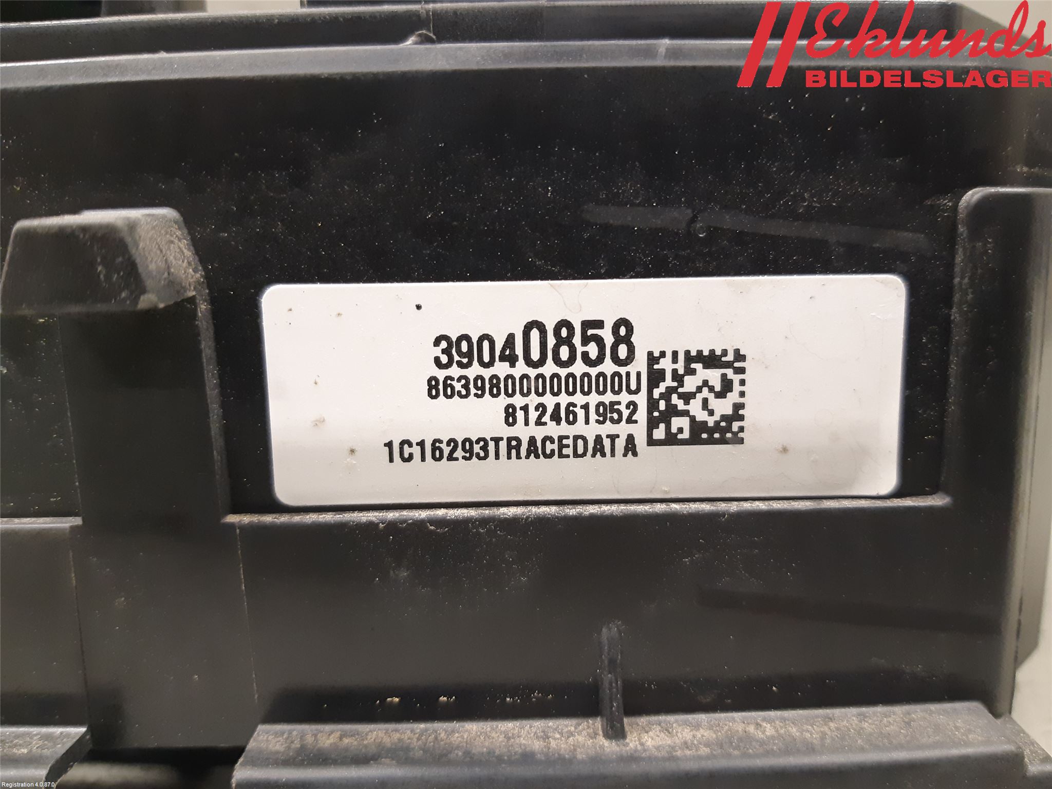 Opel ASTRA K 16-22 Säkringsdosa-Elcentral