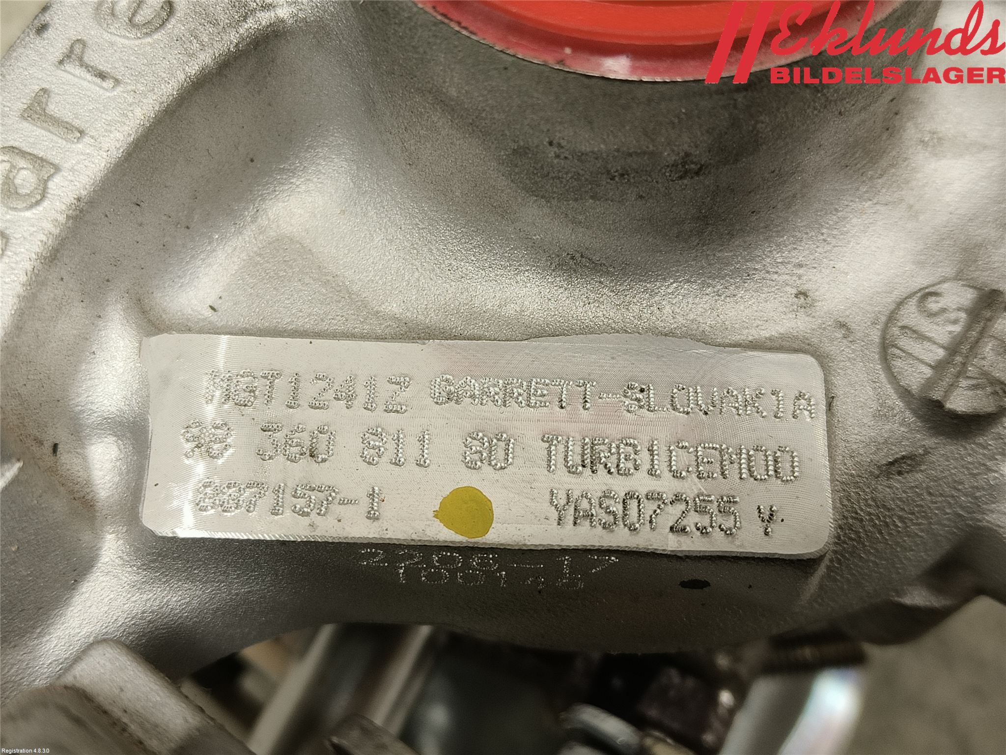 Peugeot 2008/E-2008 20- Turboaggregat