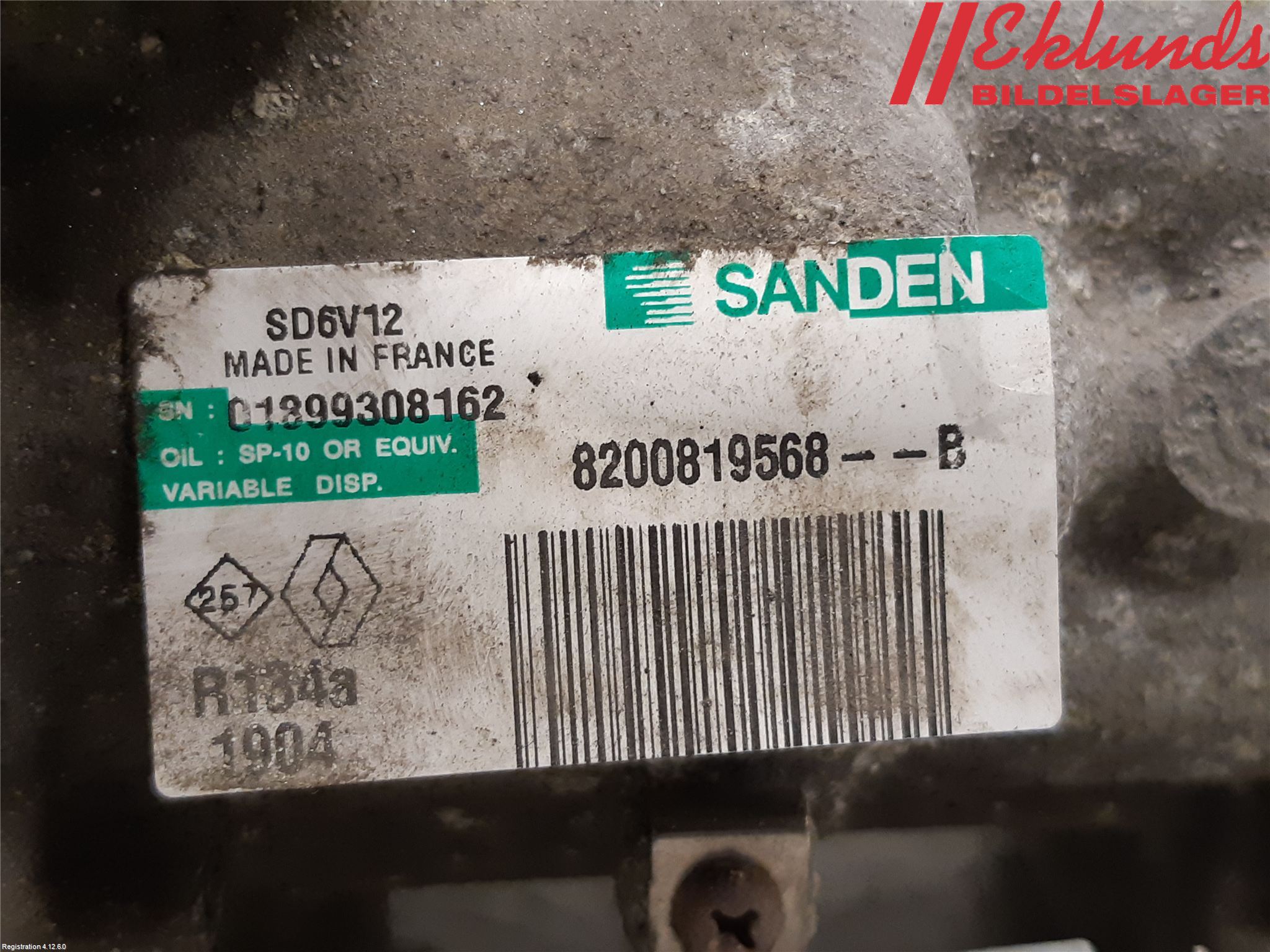 Renault CLIO III  09-12 Ac Kompressor