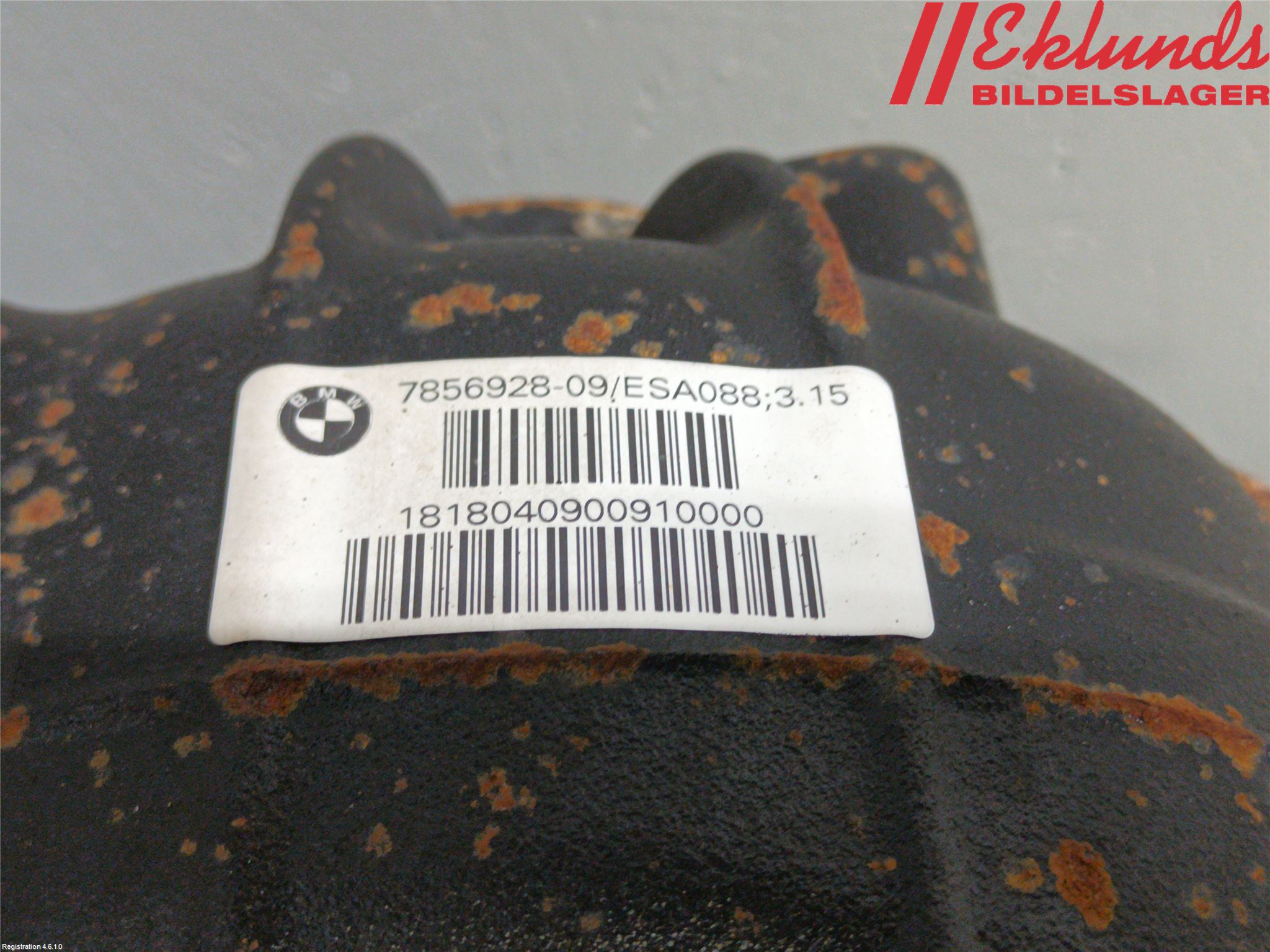 BMW 5 G30/G31/F90 17-23 Bakväxel-Diff