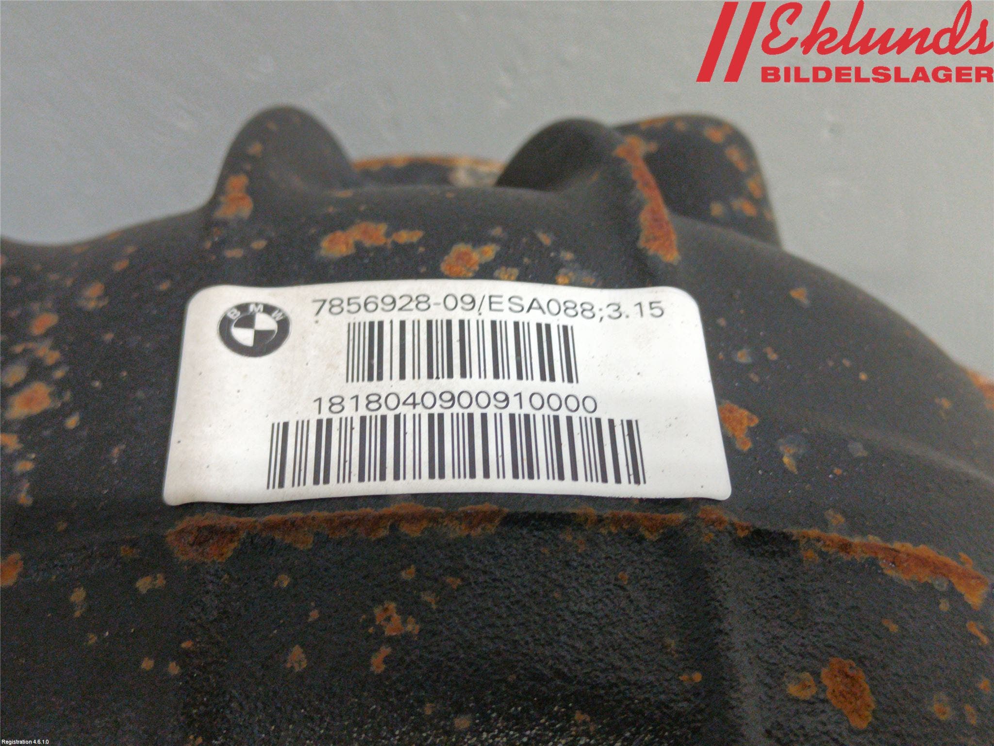 BMW 5 G30/G31/F90 17-23 Bakväxel-Diff